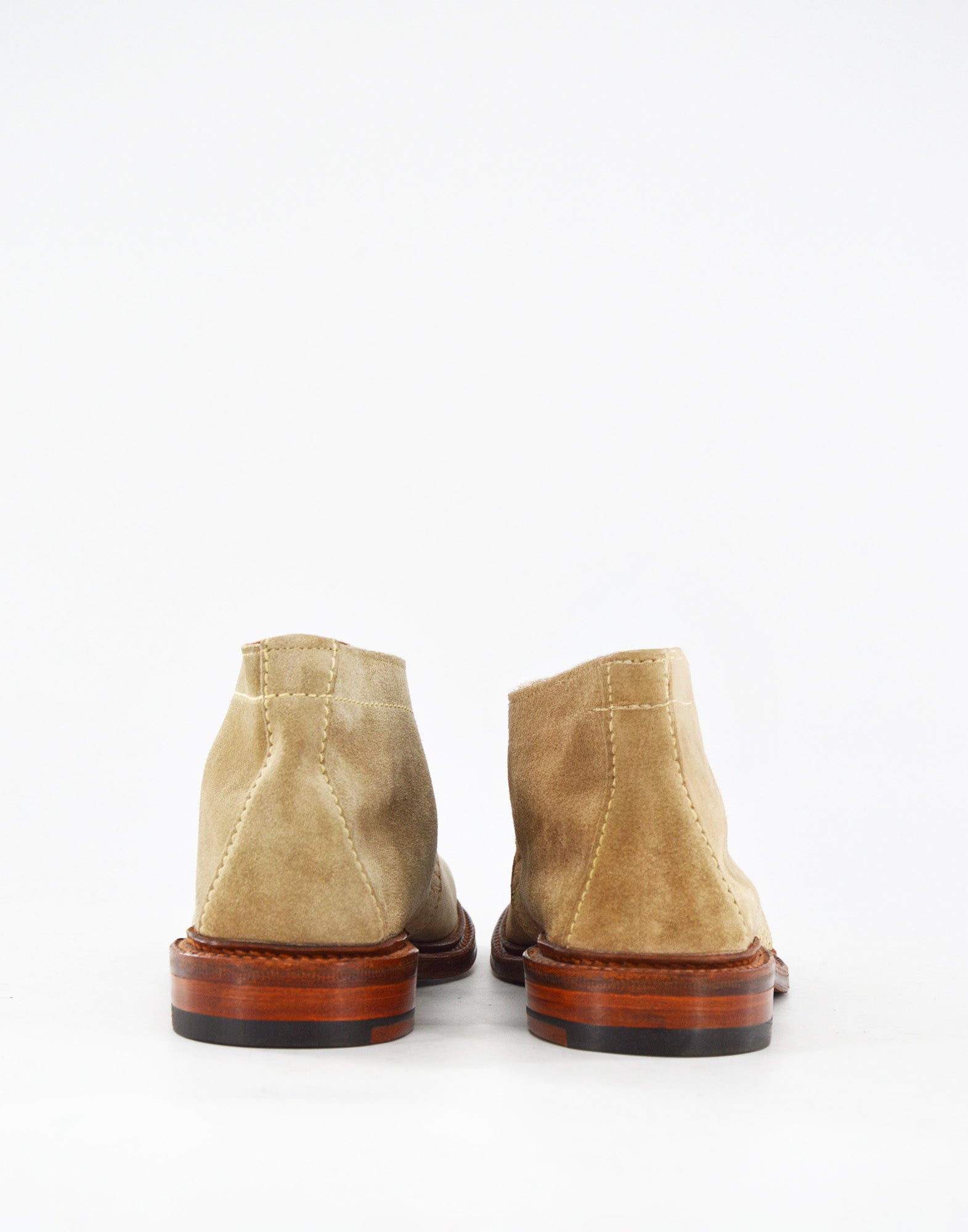 ALDEN Chukka Boot in Suede Fondo Cuoio Tan