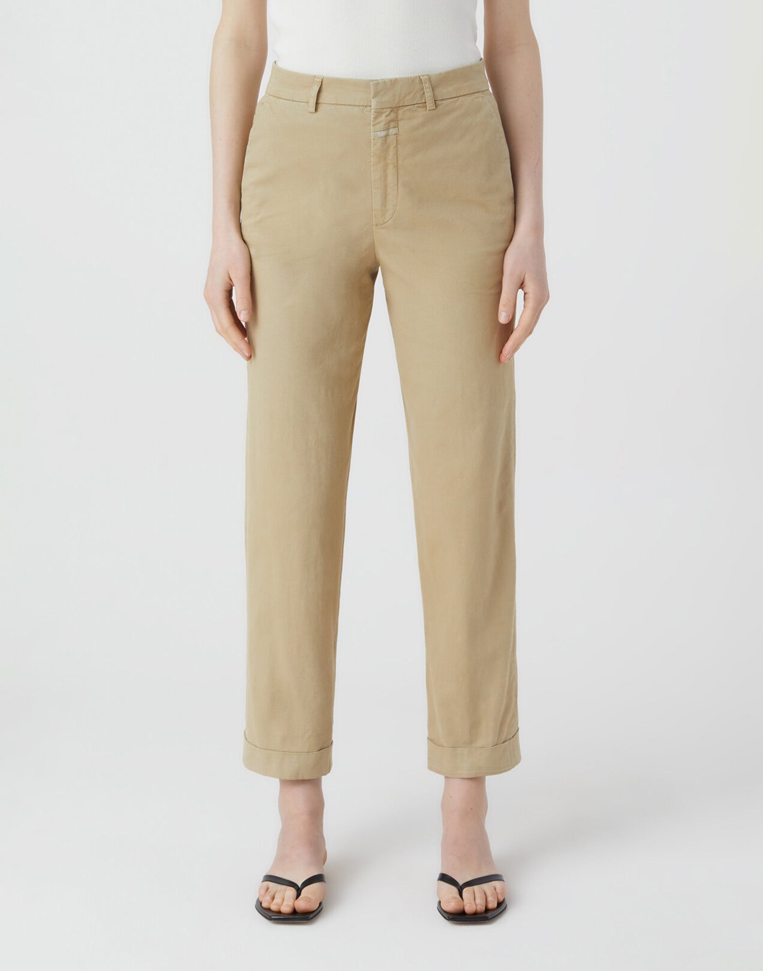 CLOSED Pantaloni Auckley in cotone organico