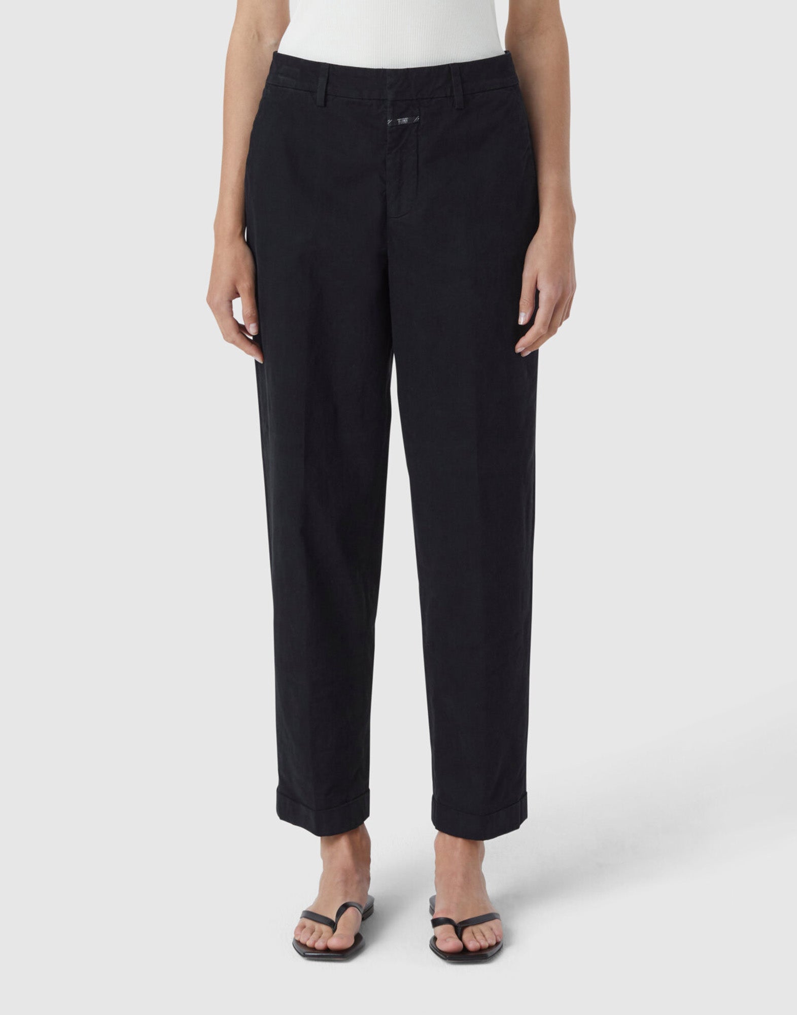 CLOSED Pantaloni Auckley in cotone organico