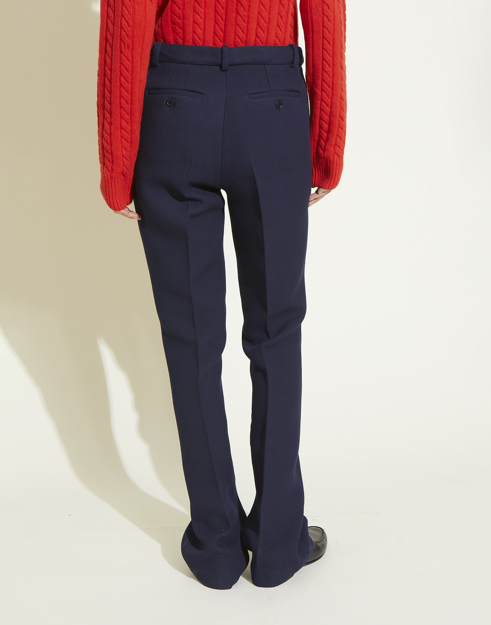 LAURENCE BRAS Pantalone Bob Blu