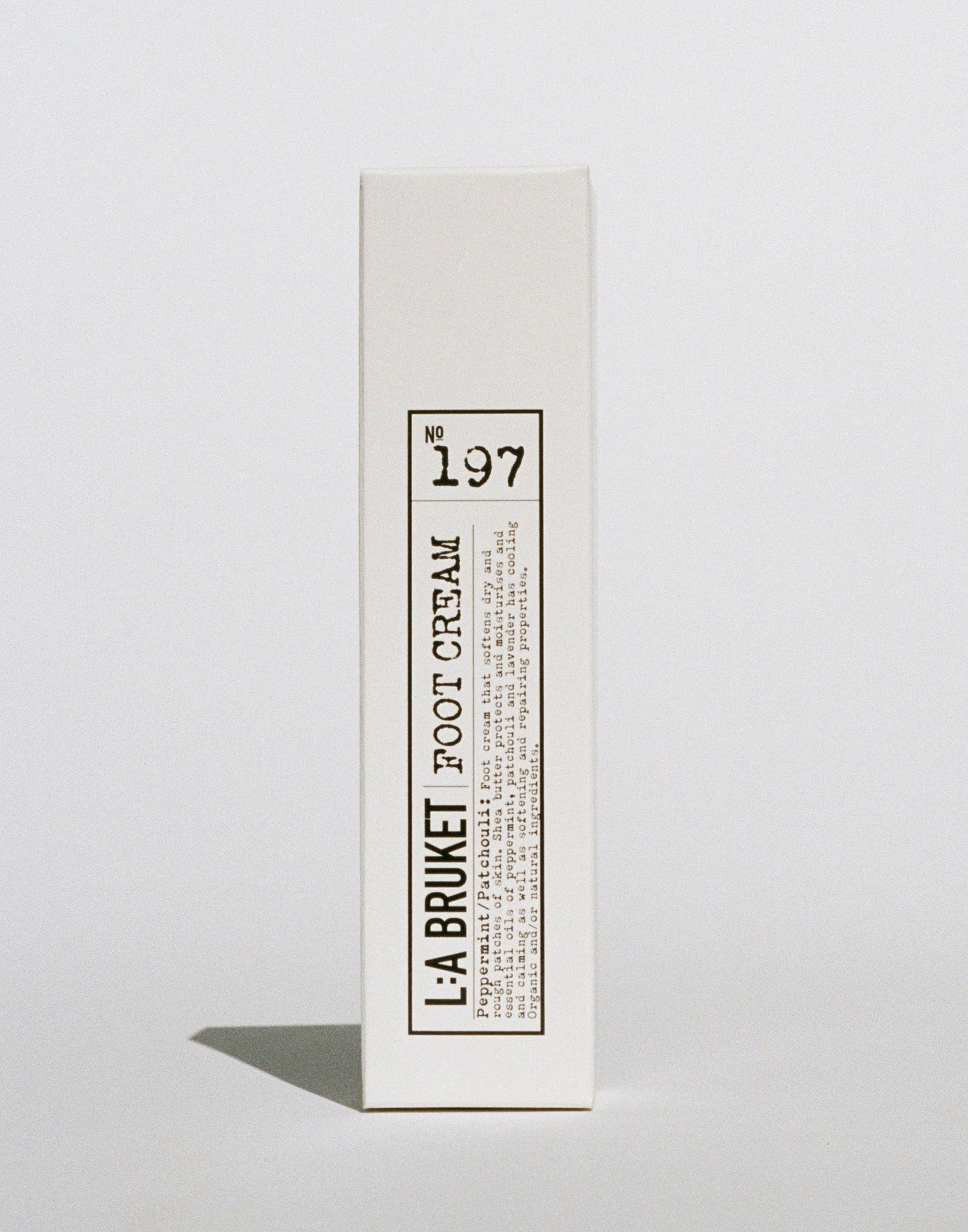 197 Peppermint/Patchouli Foot Cream 70ml