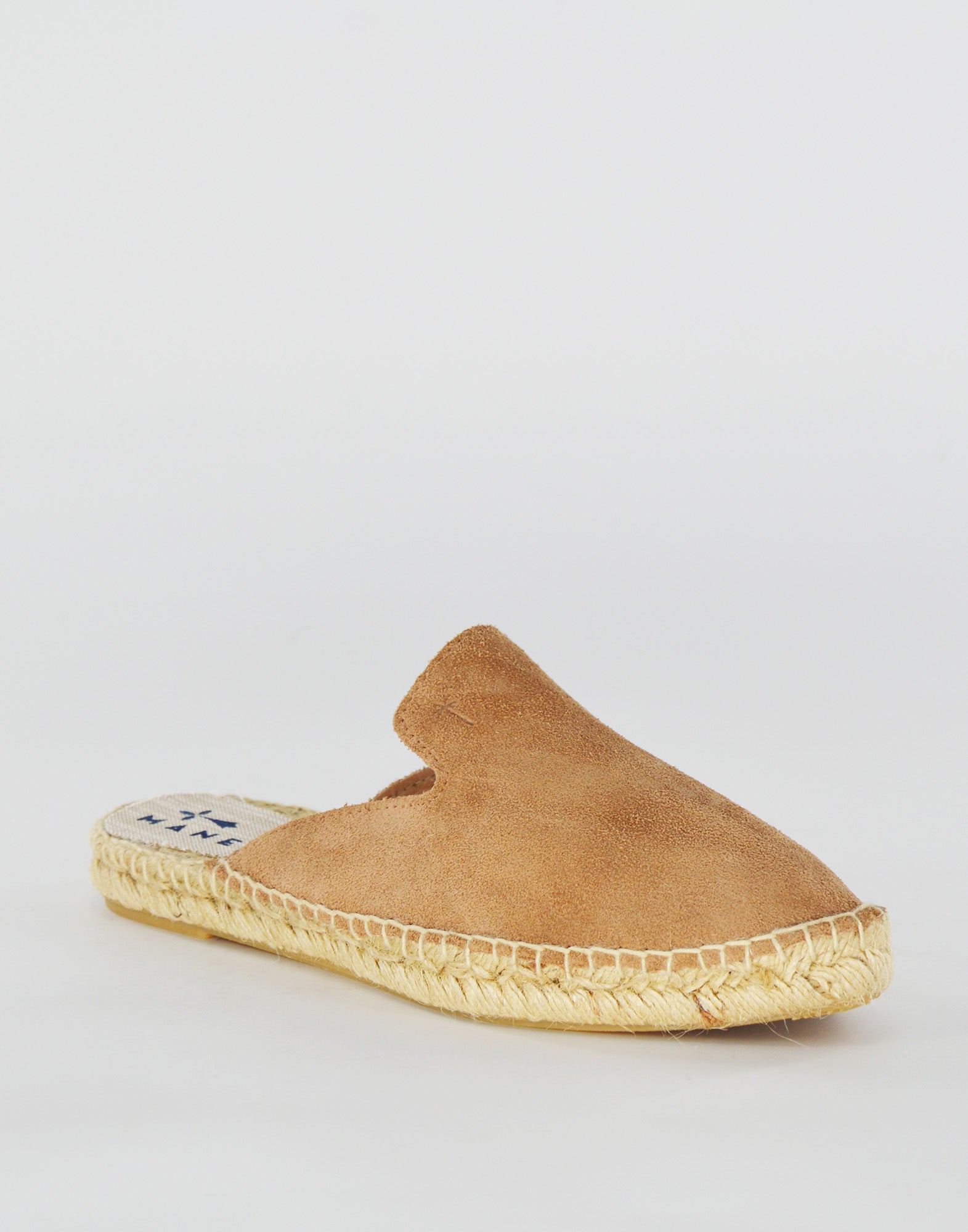 MANEBI Espadrilles Hamptons in Morbida Pelle Scamosciata