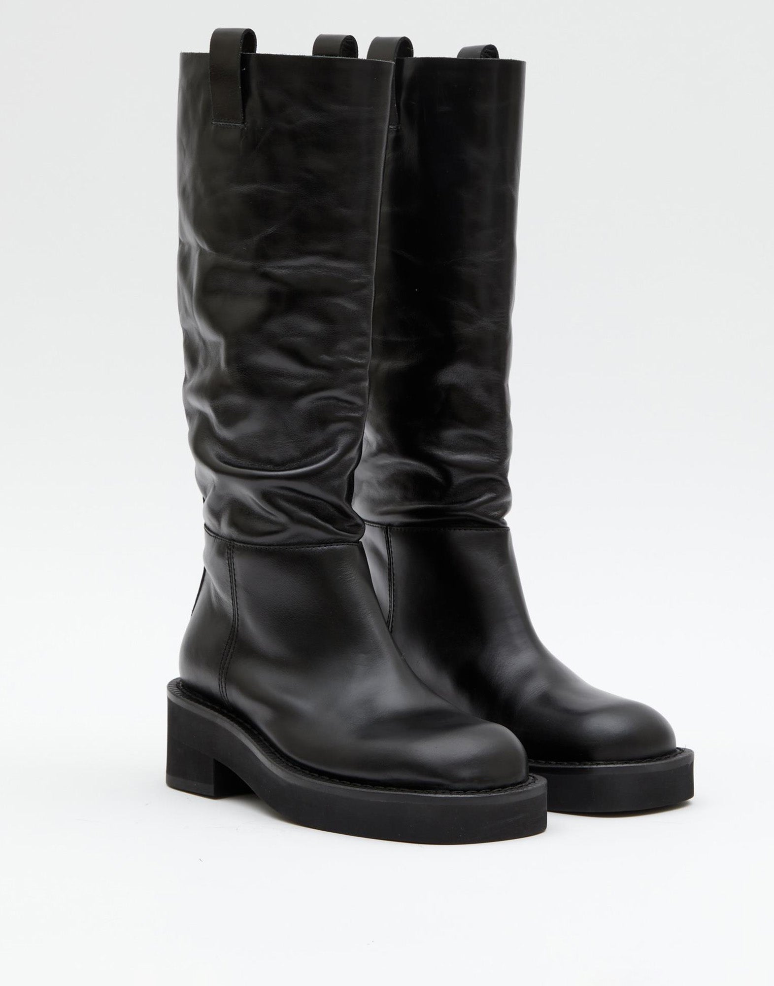 MM6 MAISON MARGIELA Stivale in Vitello Spazzolato