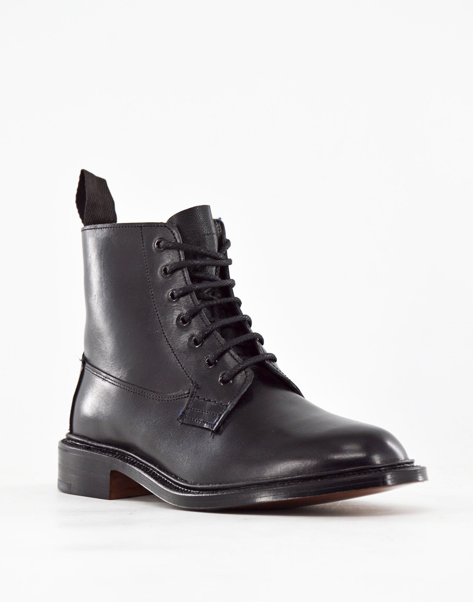 TRICKER'S Stivaletti Stringati 5677 Fondo Cuoio Black