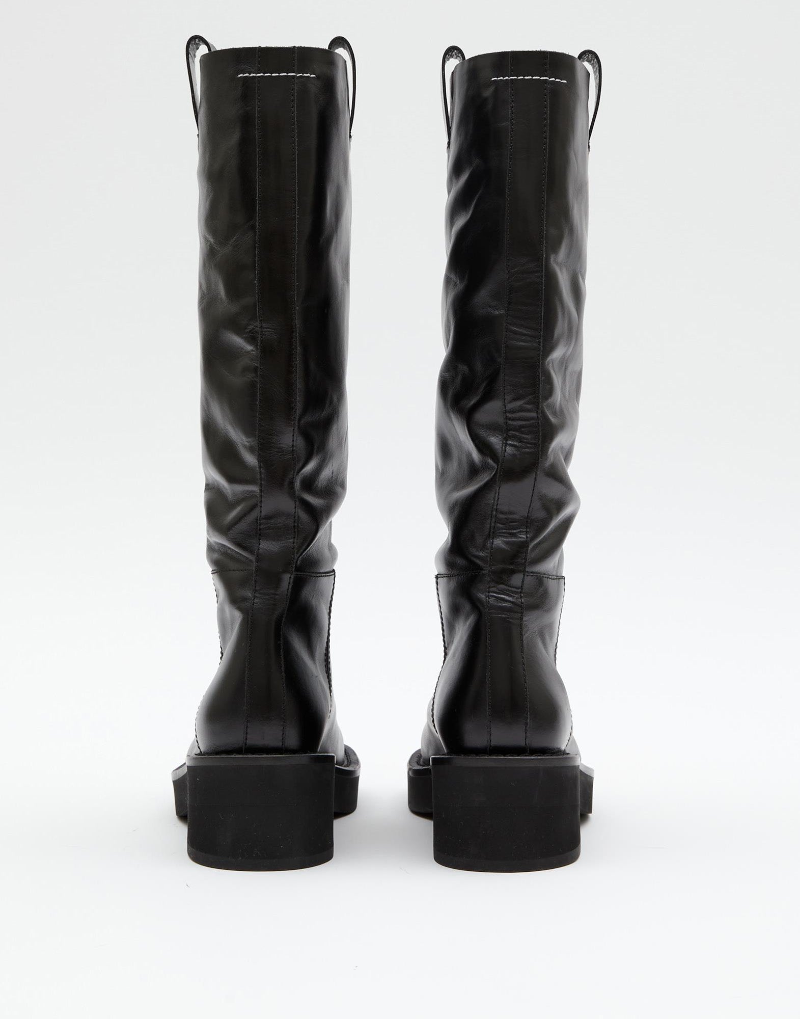 MM6 MAISON MARGIELA Stivale in Vitello Spazzolato