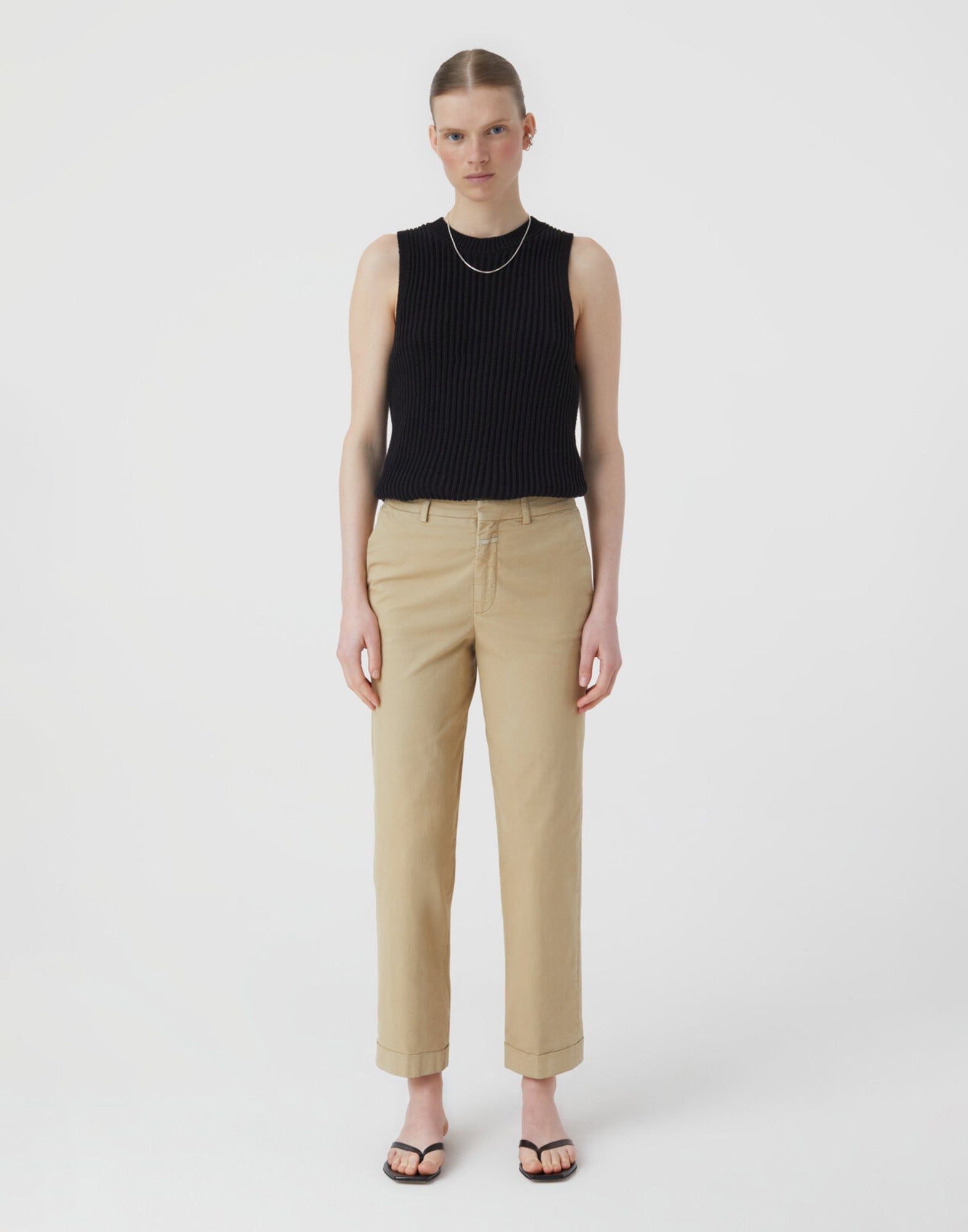 CLOSED Pantaloni Auckley in cotone organico