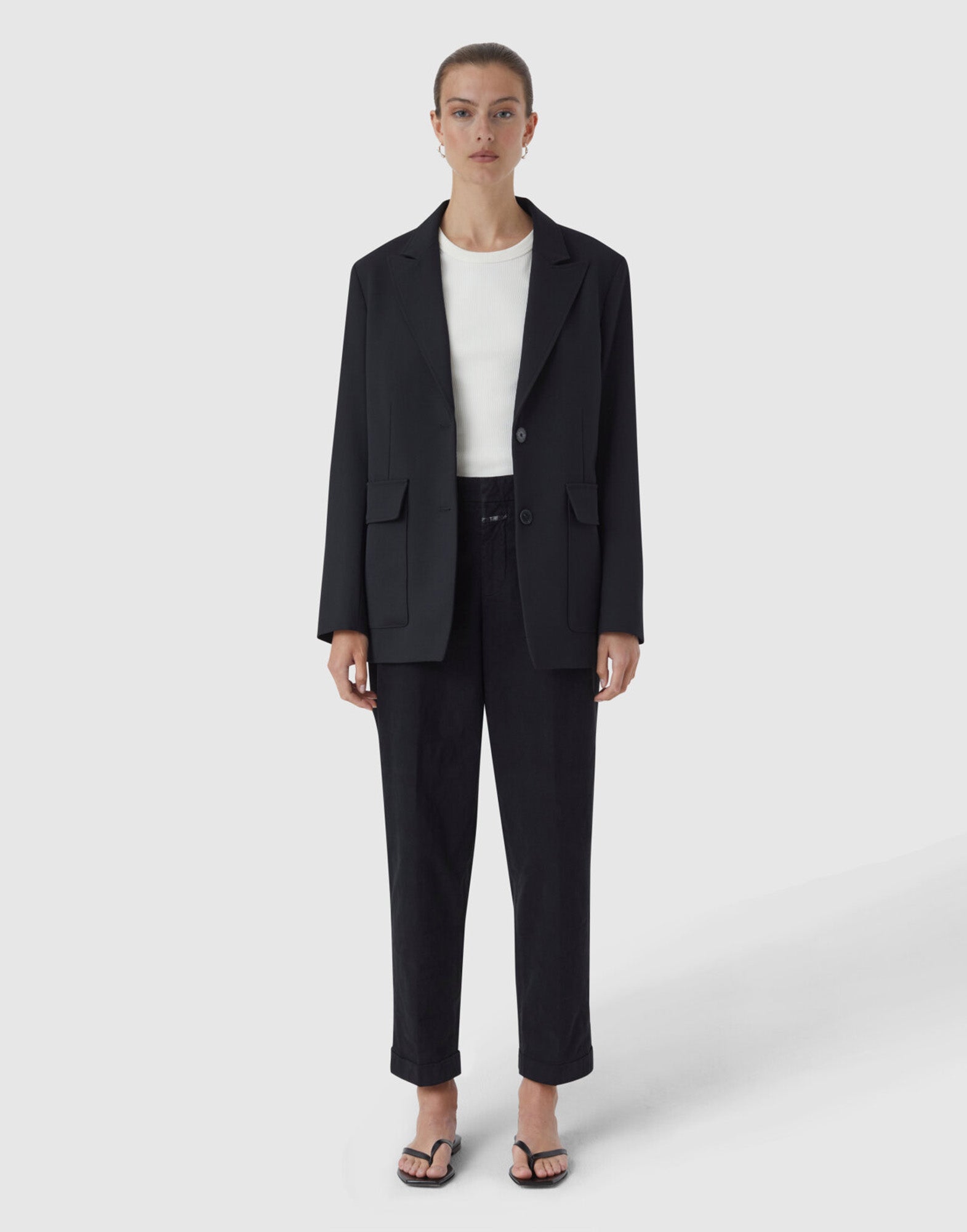 CLOSED Pantaloni Auckley in cotone organico