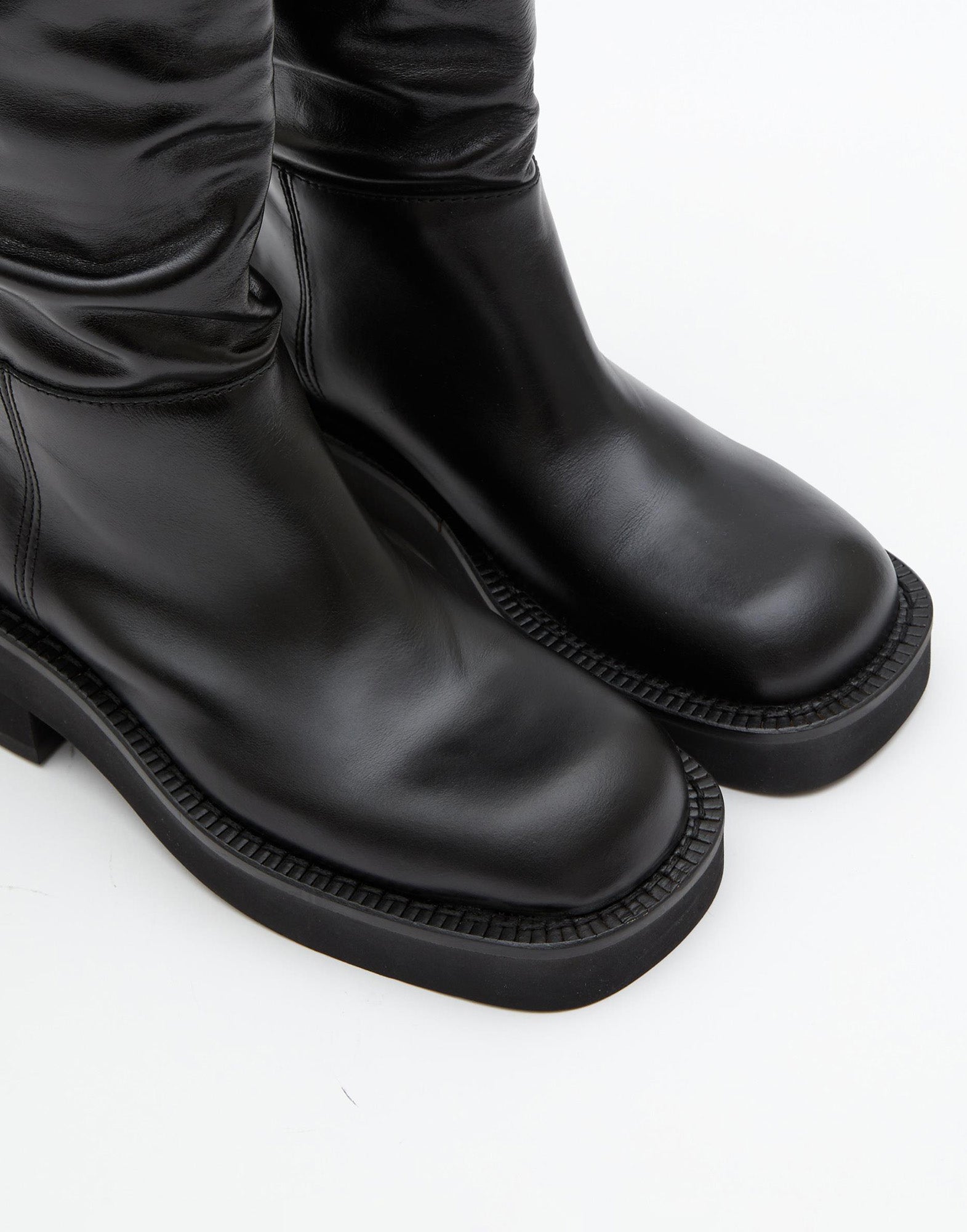 MM6 MAISON MARGIELA Stivale in Vitello Spazzolato