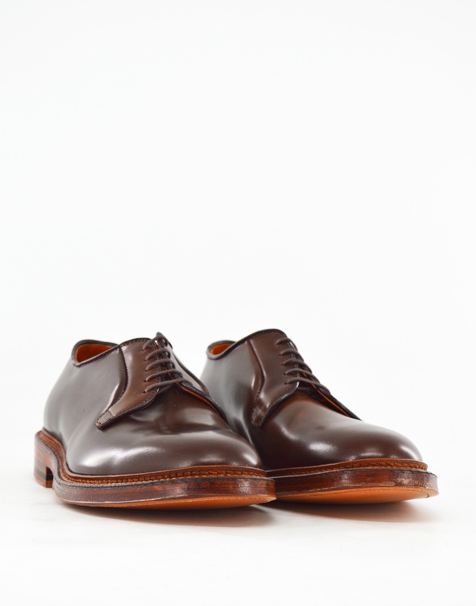 ALDEN Derby in Pelle di Cavallo Cigar Cord