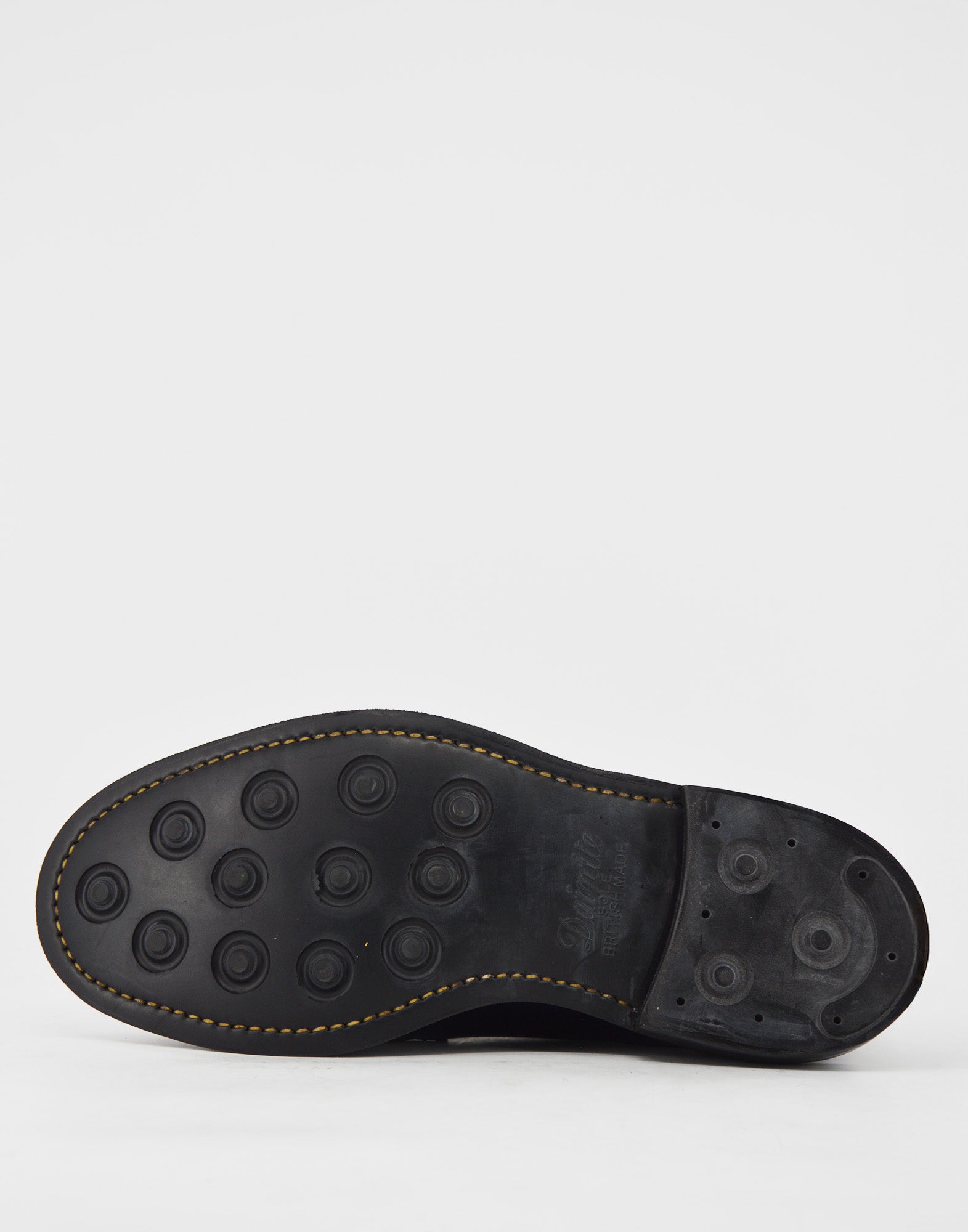 TRICKER'S Allan Toe Cap Boot con Fibbie Fondo Dainite Black