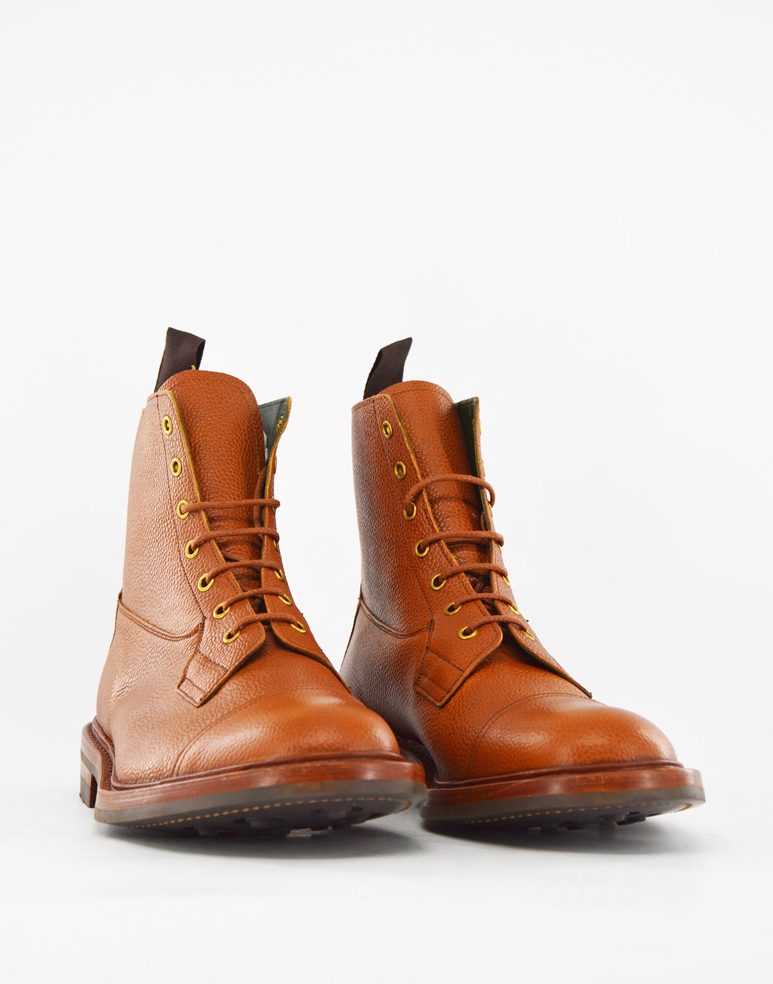 TRICKER'S Allan Toe Cap Boot Fondo Dainite Scotch Grain