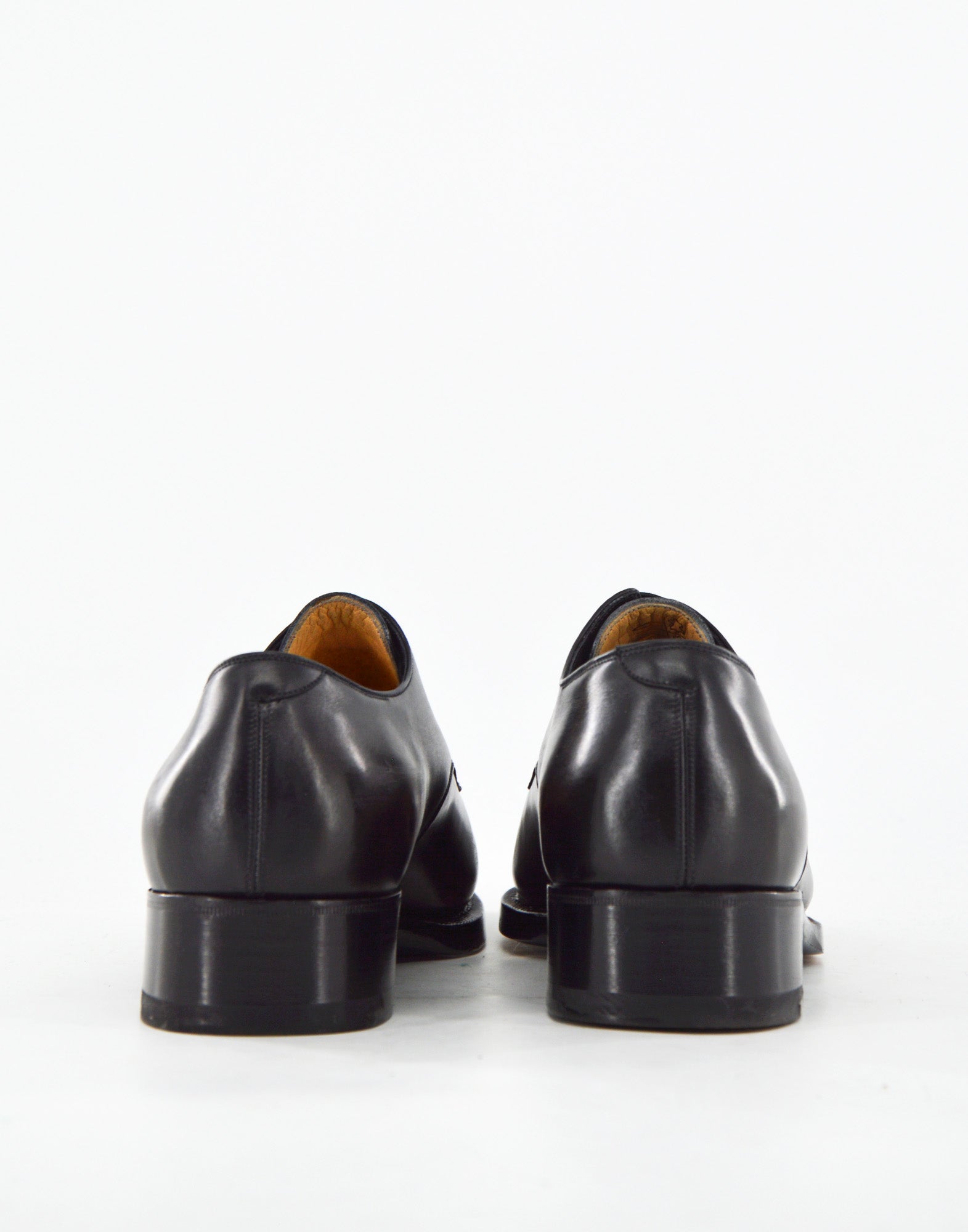 ZINTALA Derby Amleto in Pelle Nera