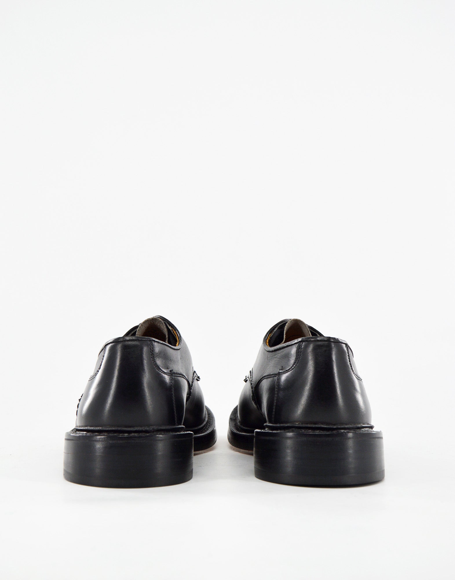 TRICKER'S Derby Andrew in Pelle Fondo Cuoio Black