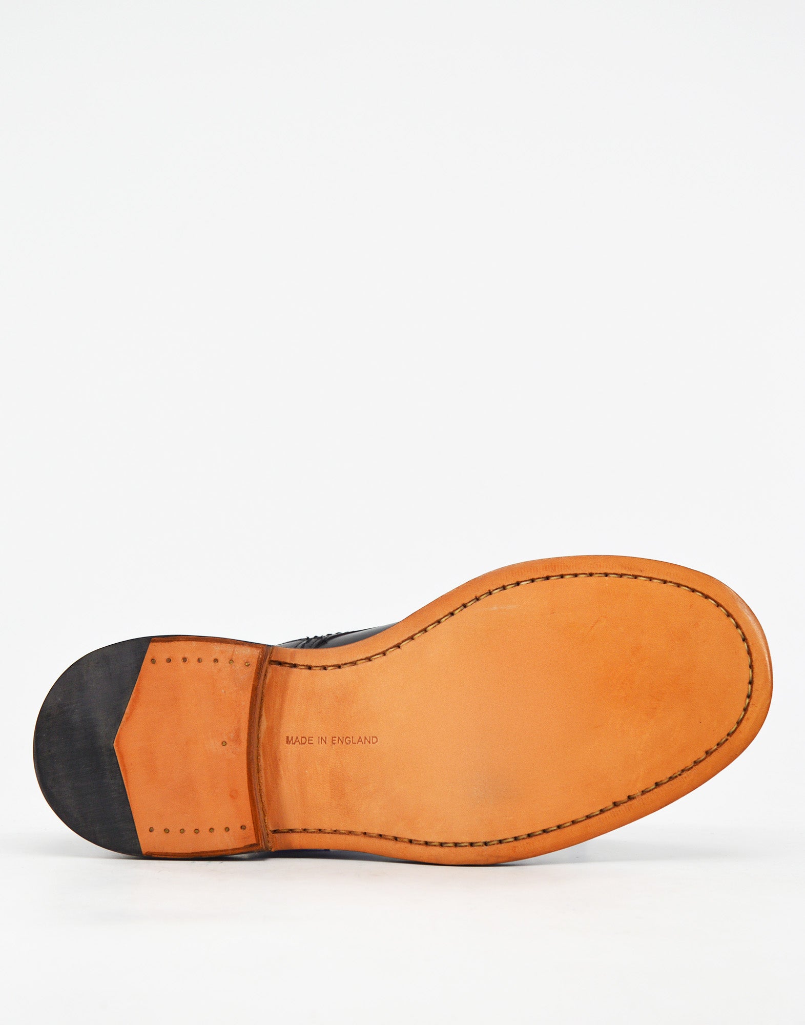 TRICKER'S Derby Andrew in Pelle Fondo Cuoio Black