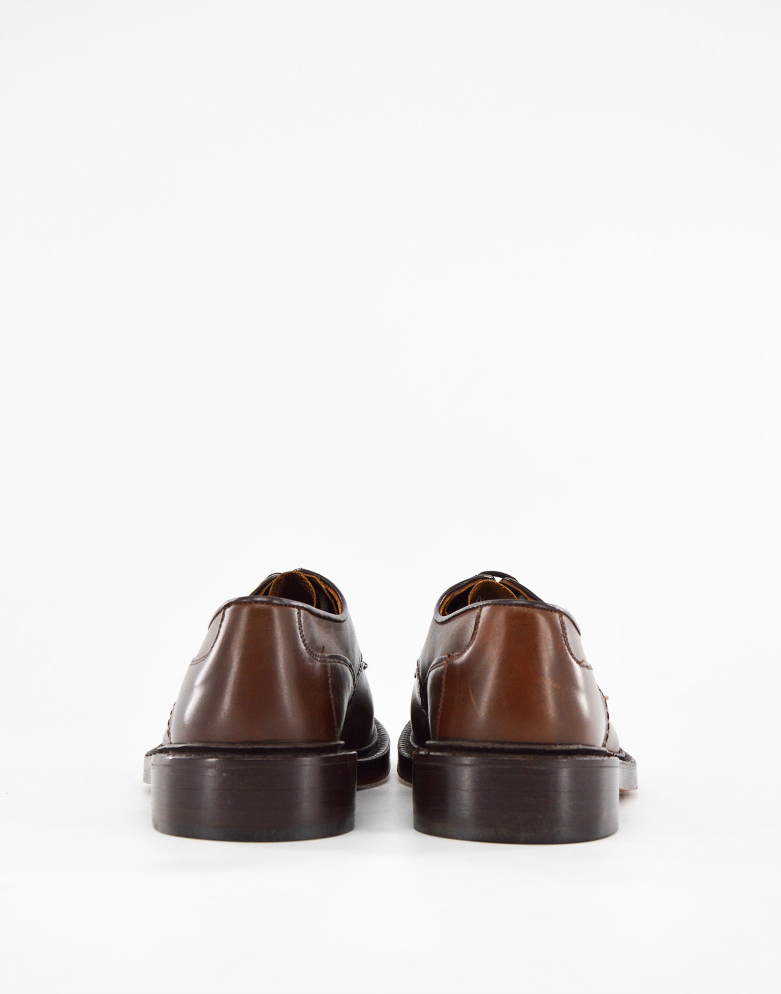 TRICKER'S Derby Andrew in Pelle Fondo Cuoio Espresso Burnished