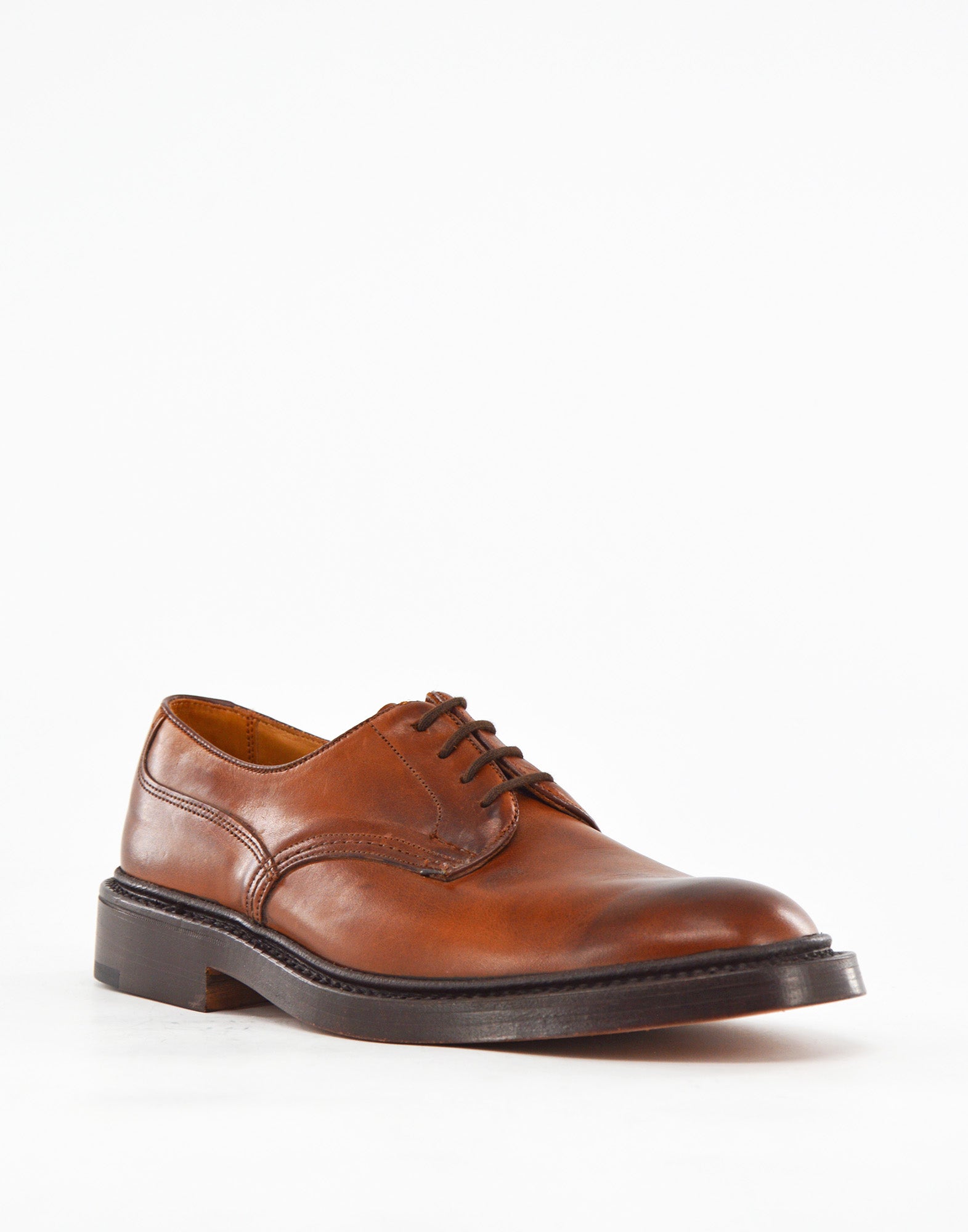 TRICKER'S Derby Andrew in Pelle Fondo Cuoio Beechnut