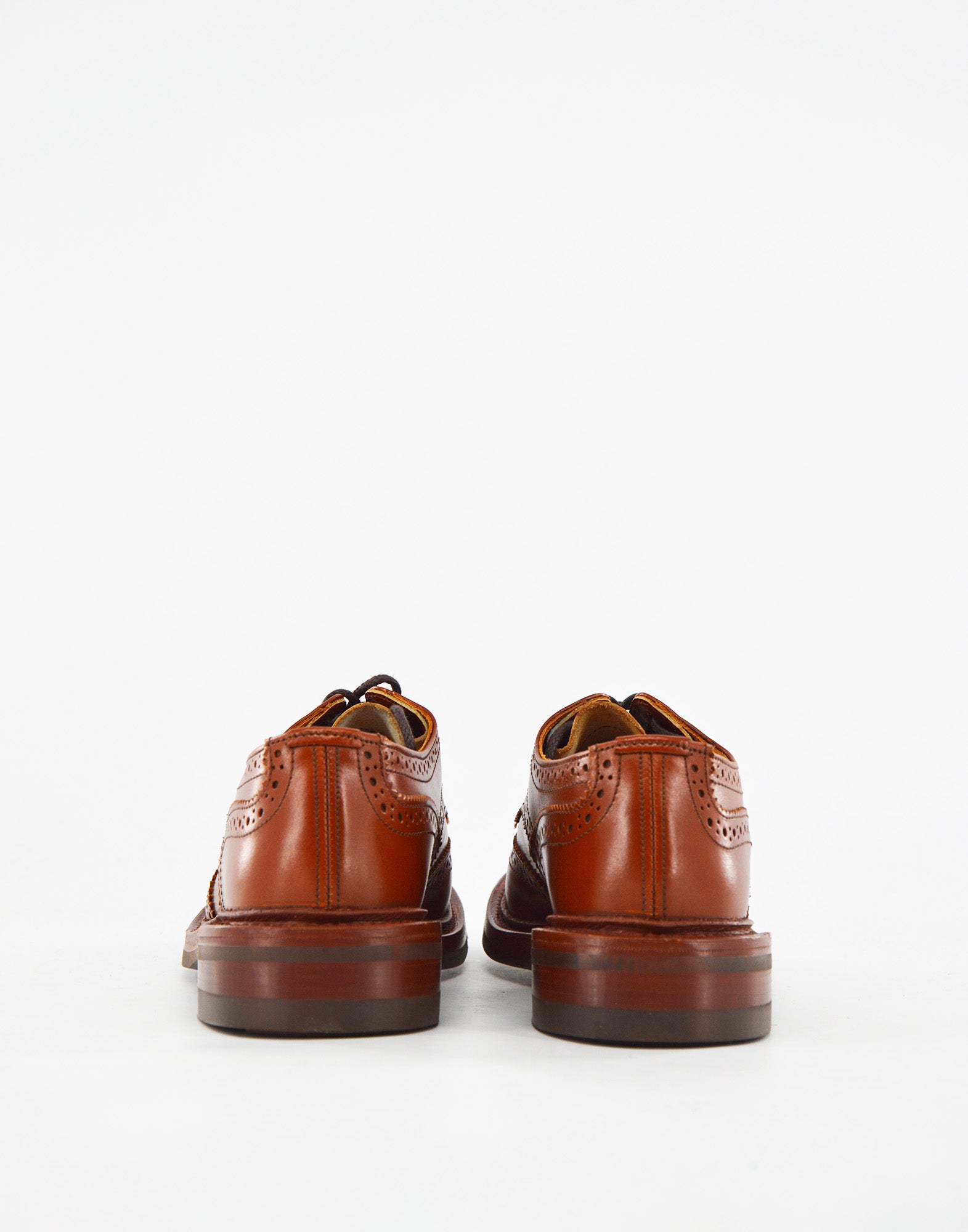 TRICKER'S Anne Brogue Country Shoe Fondo Dainite Marron Antique