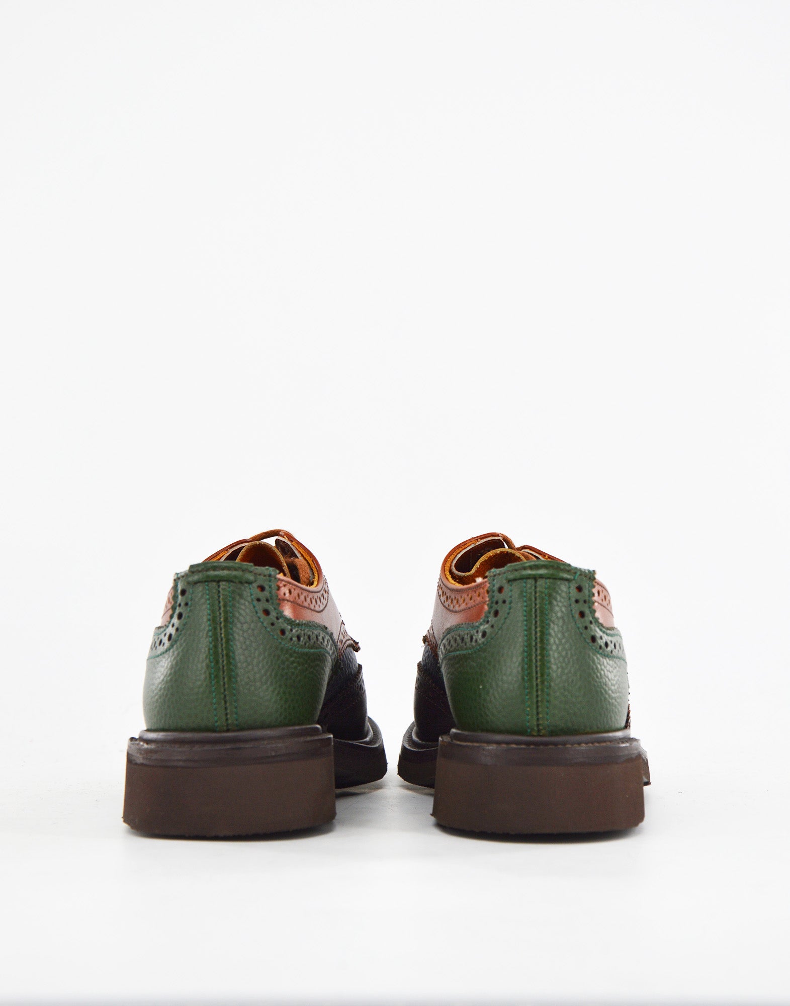 TRICKER'S Anne Brogue Country Shoe Fondo Vibram Multi Tone