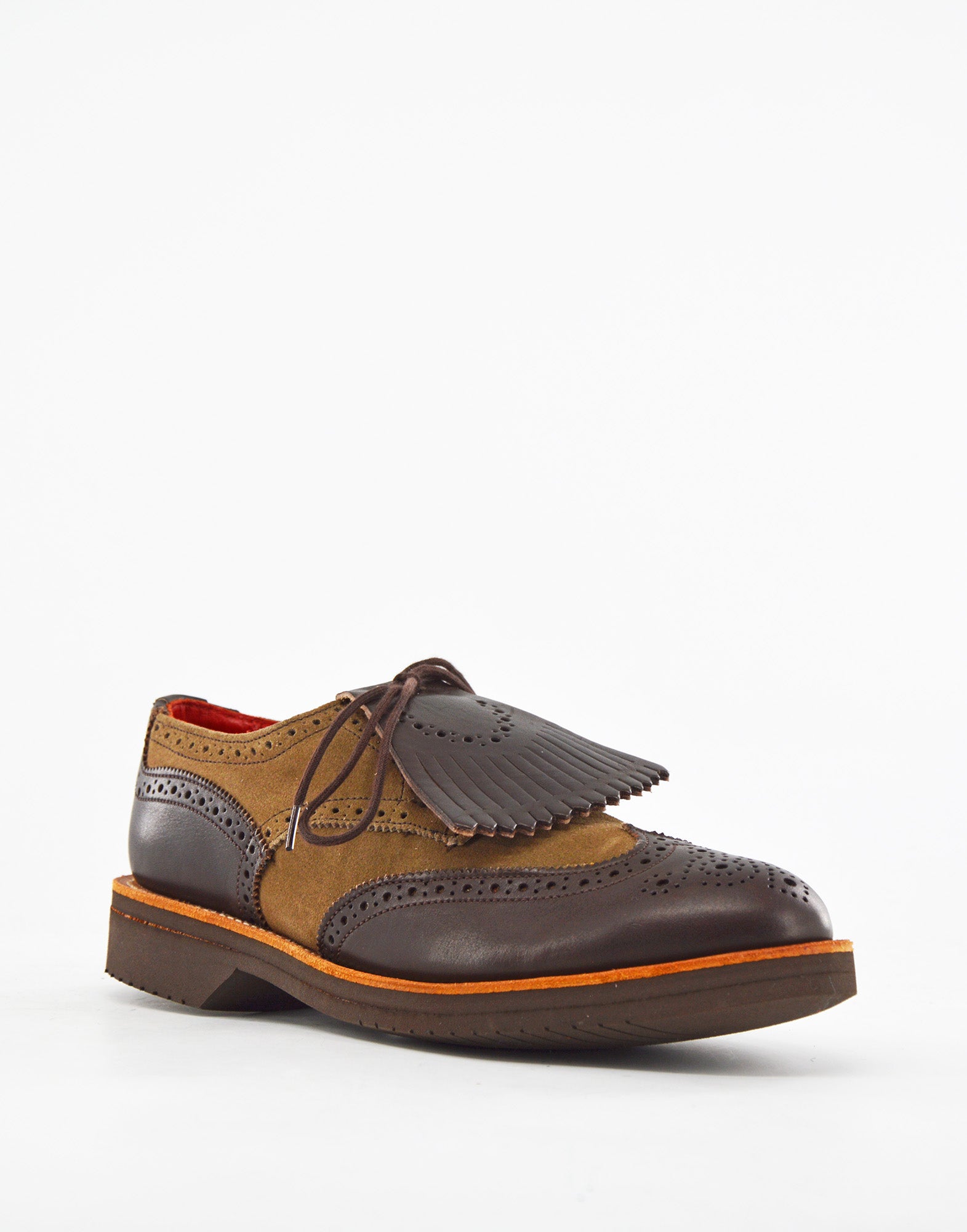 TRICKER'S Anne Brogue Country Shoe Fondo Gomma Two Tone