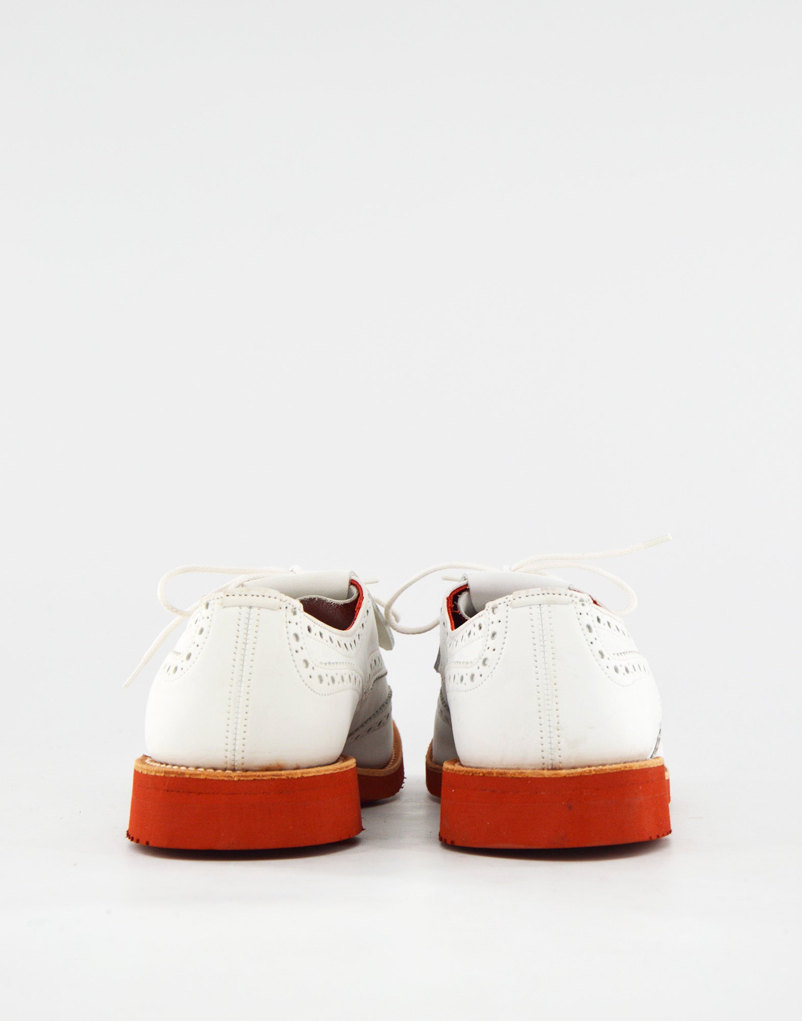 TRICKER'S Bourton Country Shoe con Frangia Fondo Vibram Off White