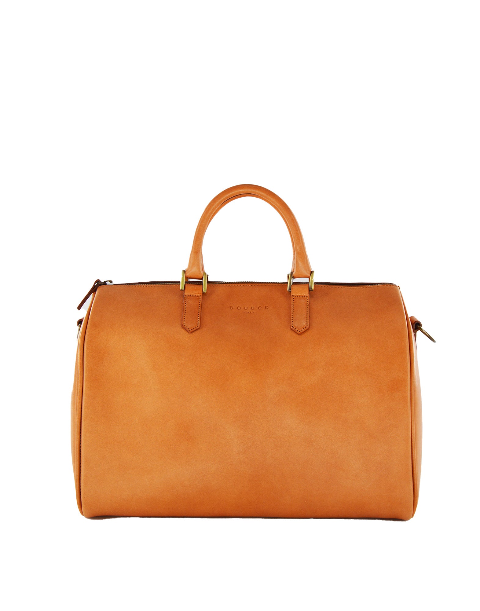 Leather Satchel with Shoulder Strap