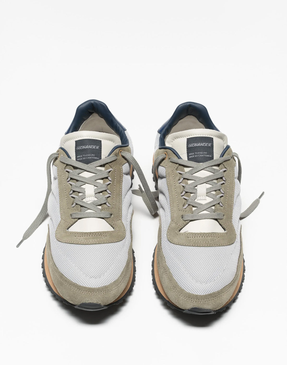 HIDNANDER Sneakers Tenkei Silver Net/Navy Blue