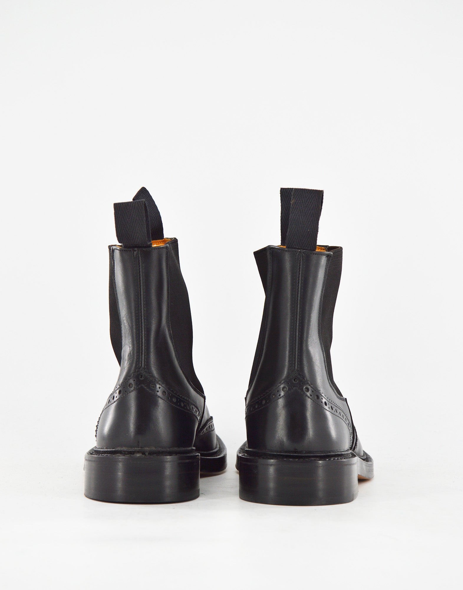 TRICKER'S Henry Country Dealer Boot Fondo Cuoio in Pelle Nera