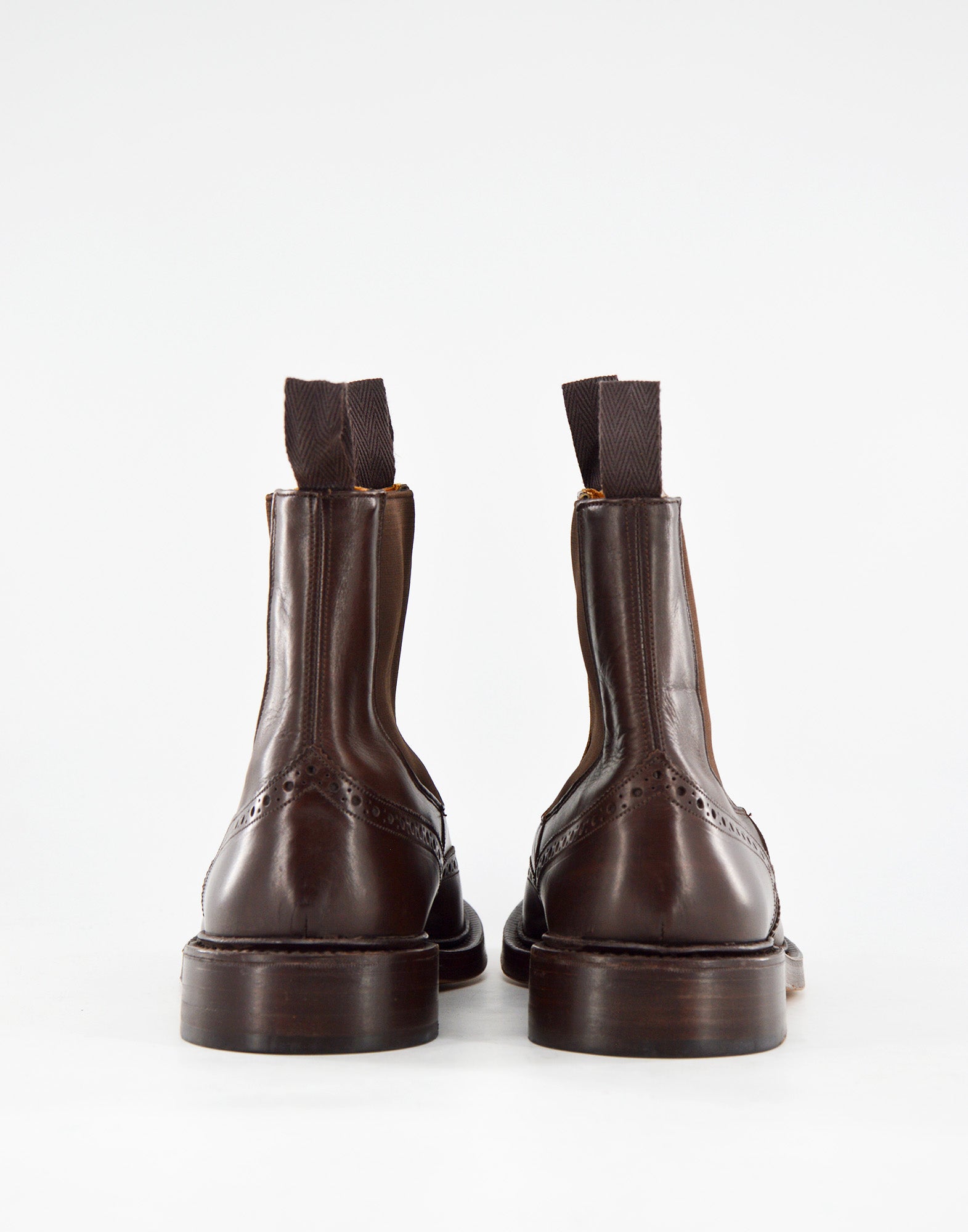 TRICKER'S Henry Country Dealer Boot Fondo Cuoio in Pelle Coffe Burnished