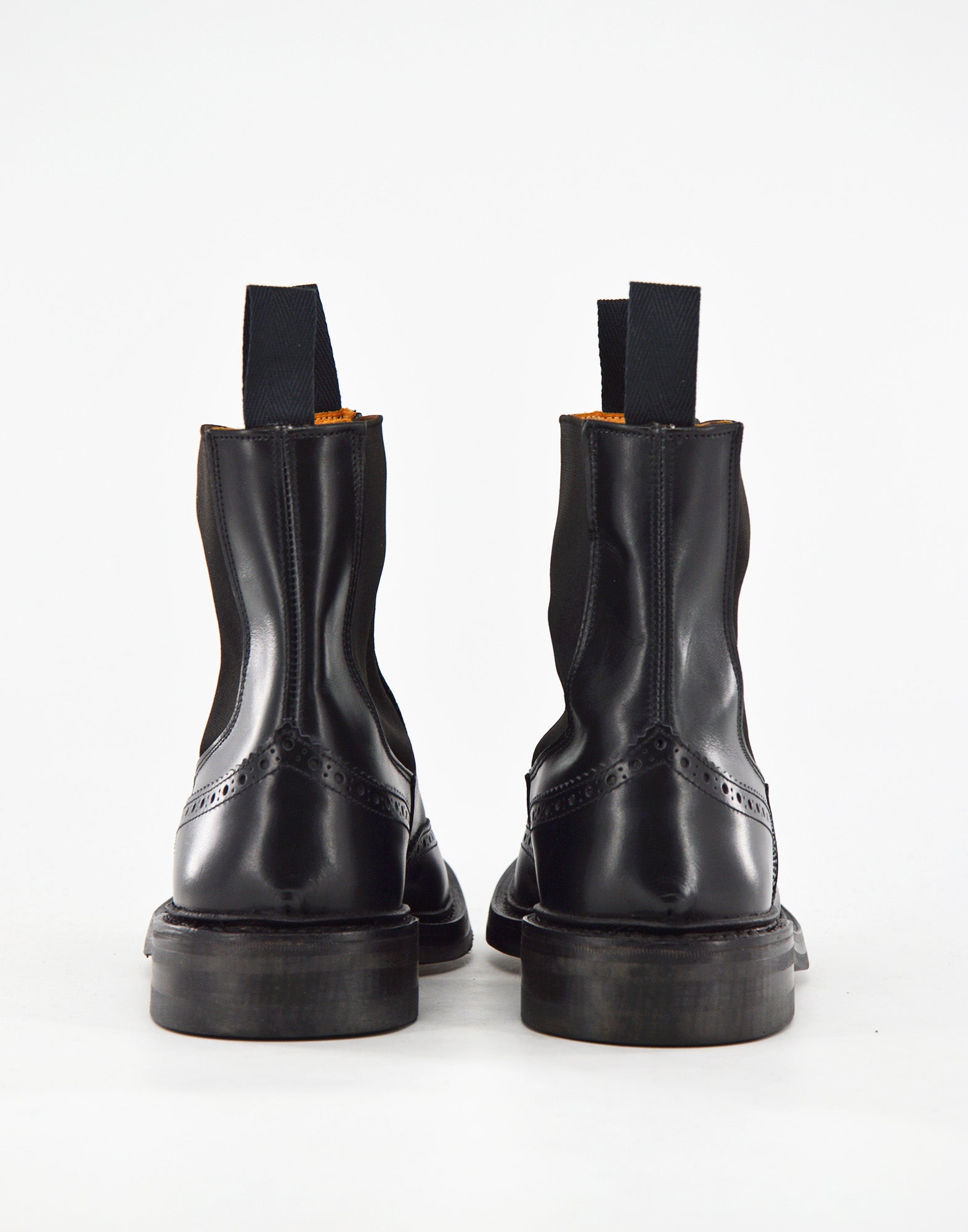 TRICKER'S Henry Country Dealer Boot Fondo Dainite in Pelle Nera