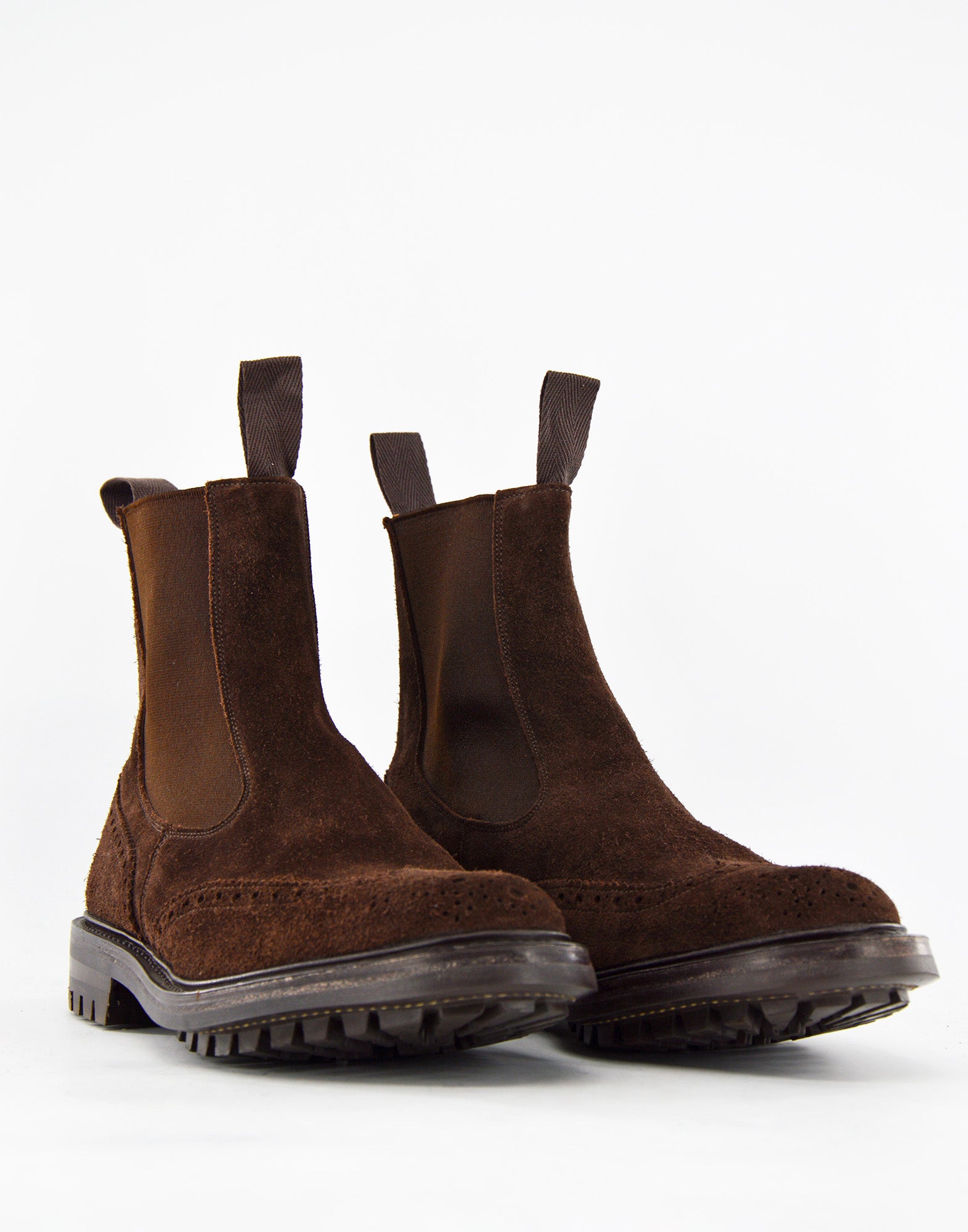 TRICKER'S Henry Country Dealer Boot Fondo Commando in Crosta Caffè Janus