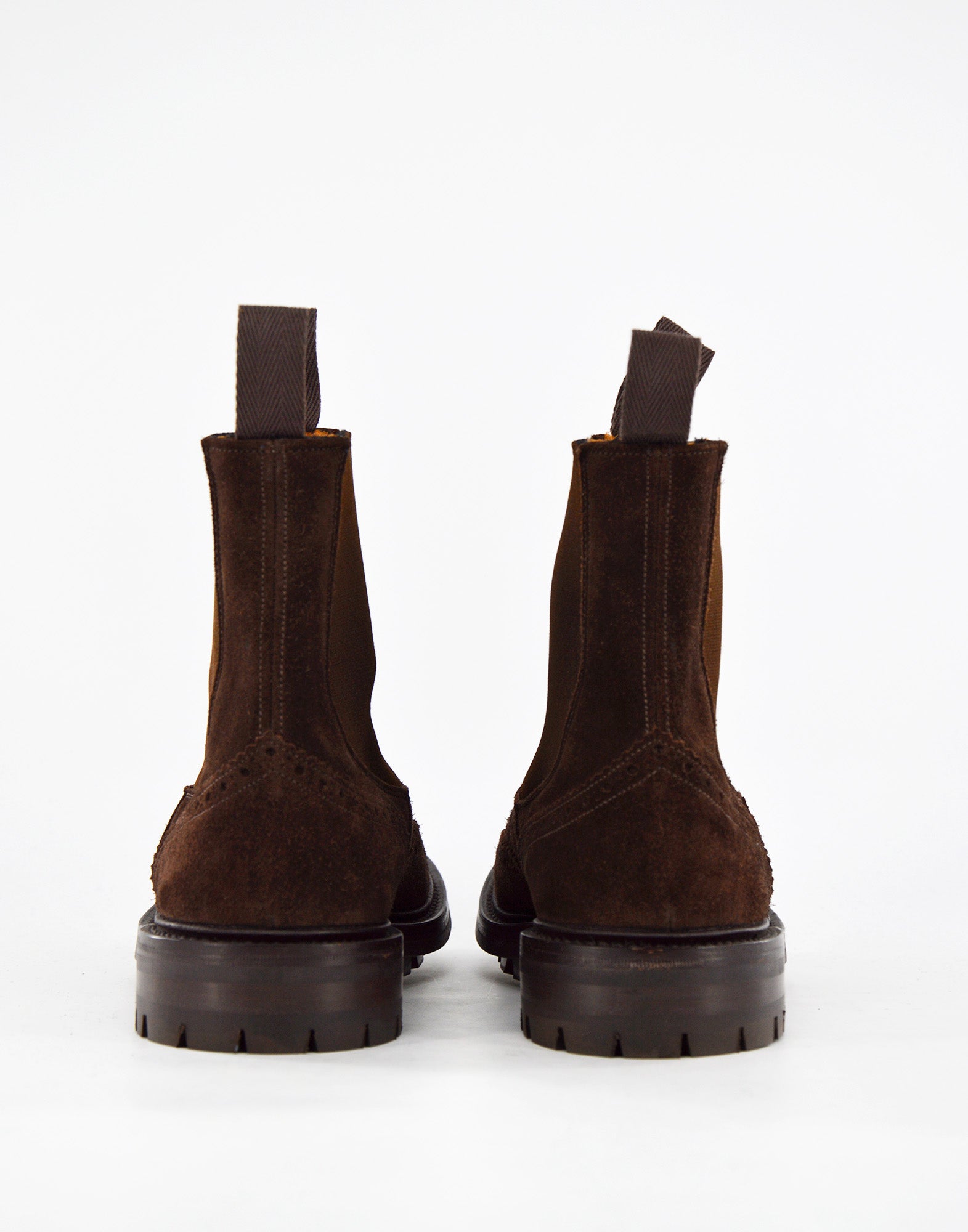 TRICKER'S Henry Country Dealer Boot Fondo Commando in Crosta Caffè Janus