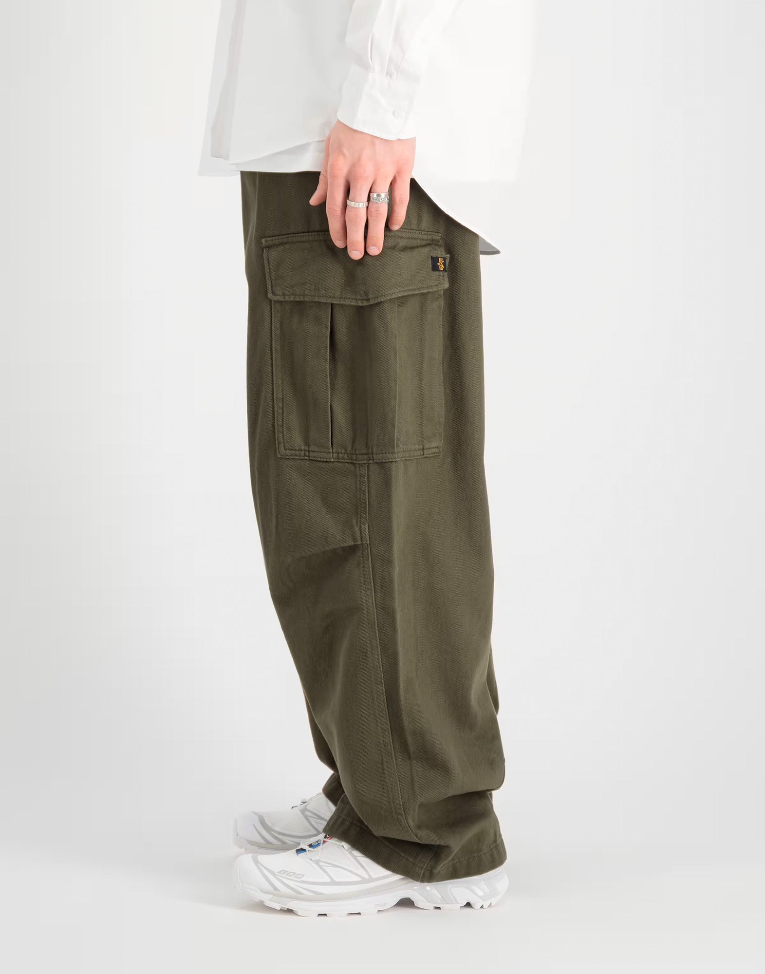 ALPHA INDUSTRIES Pantaloni Cargo Aircraft Dark Olive