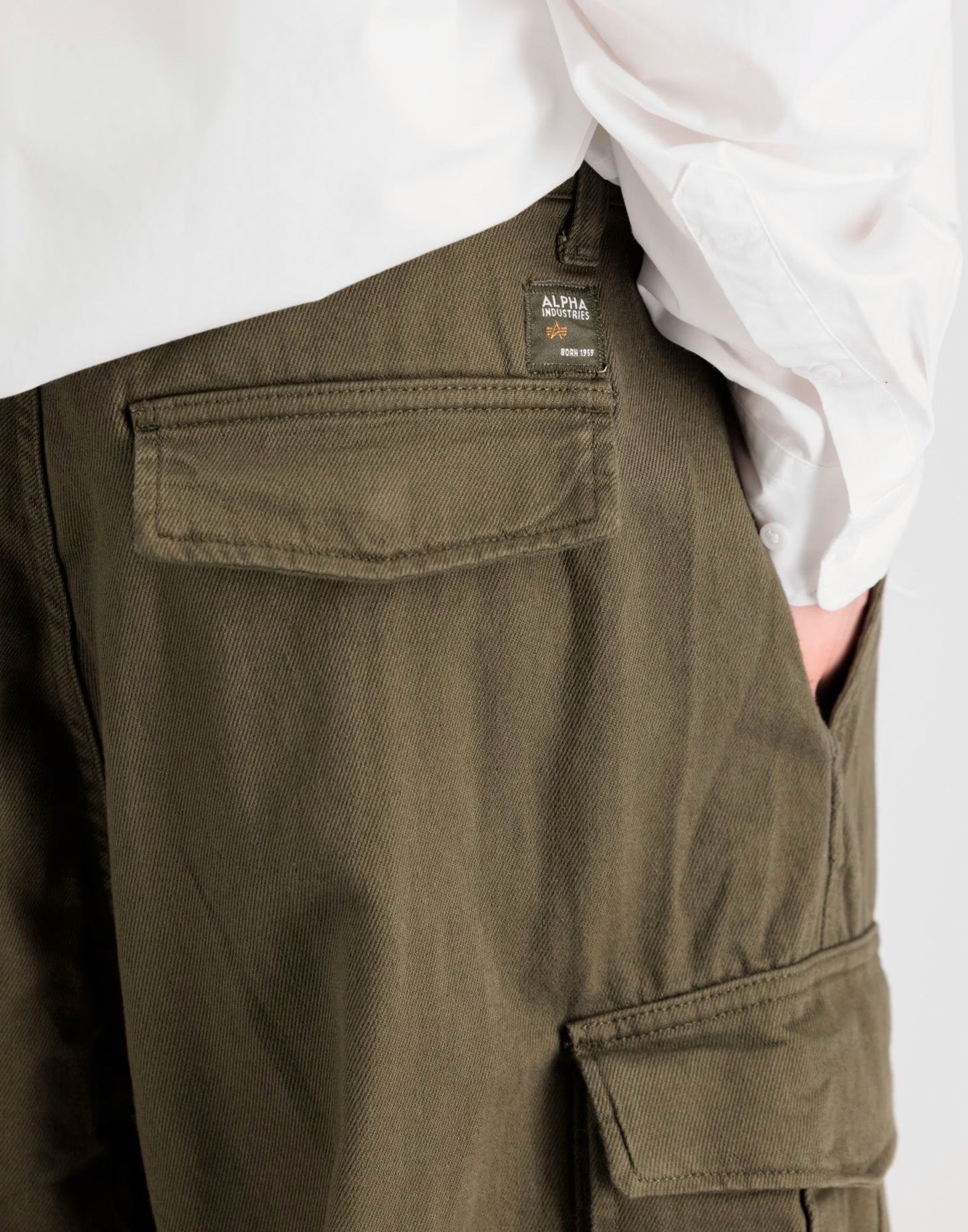 ALPHA INDUSTRIES Pantaloni Cargo Aircraft Dark Olive