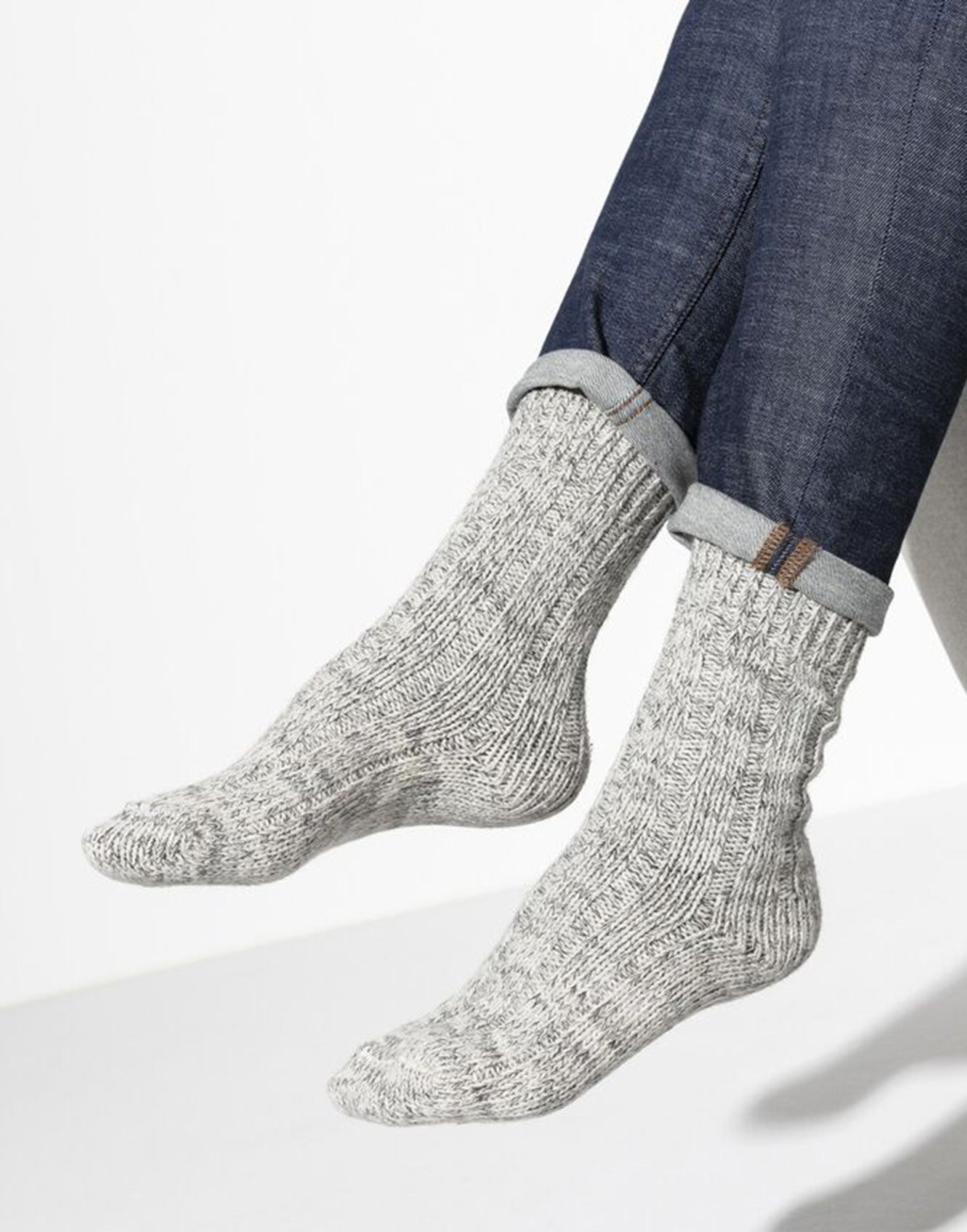 BIRKENSTOCK Calzini Cotton Twist Light Grey