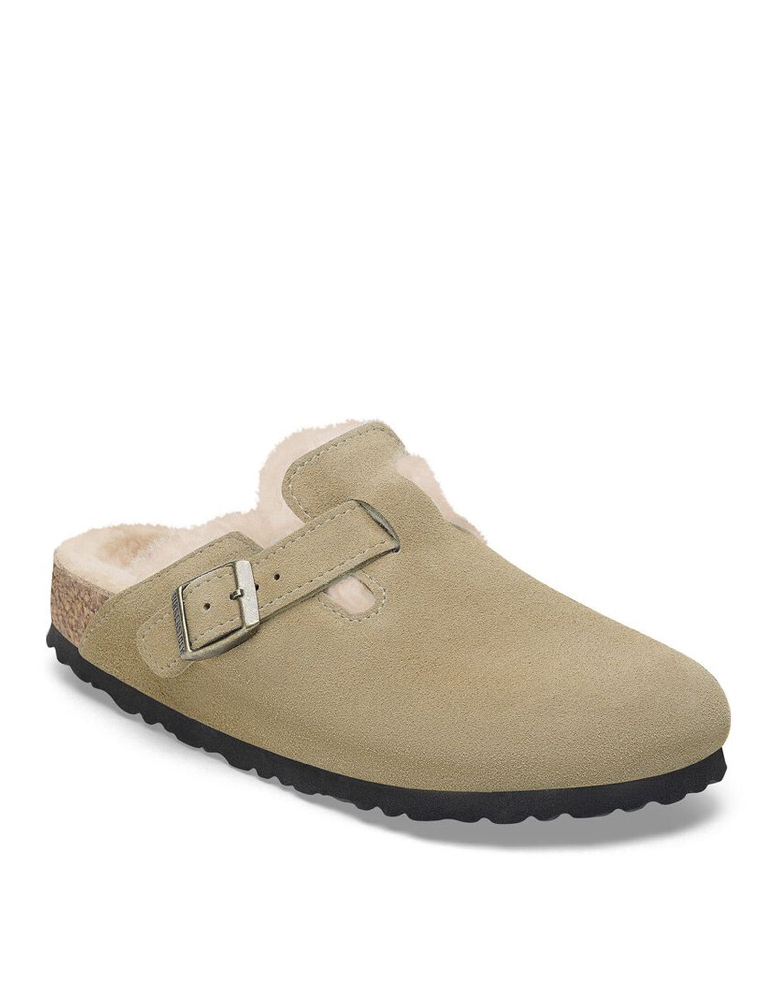 BIRKENSTOCK Boston Shearling Taupe