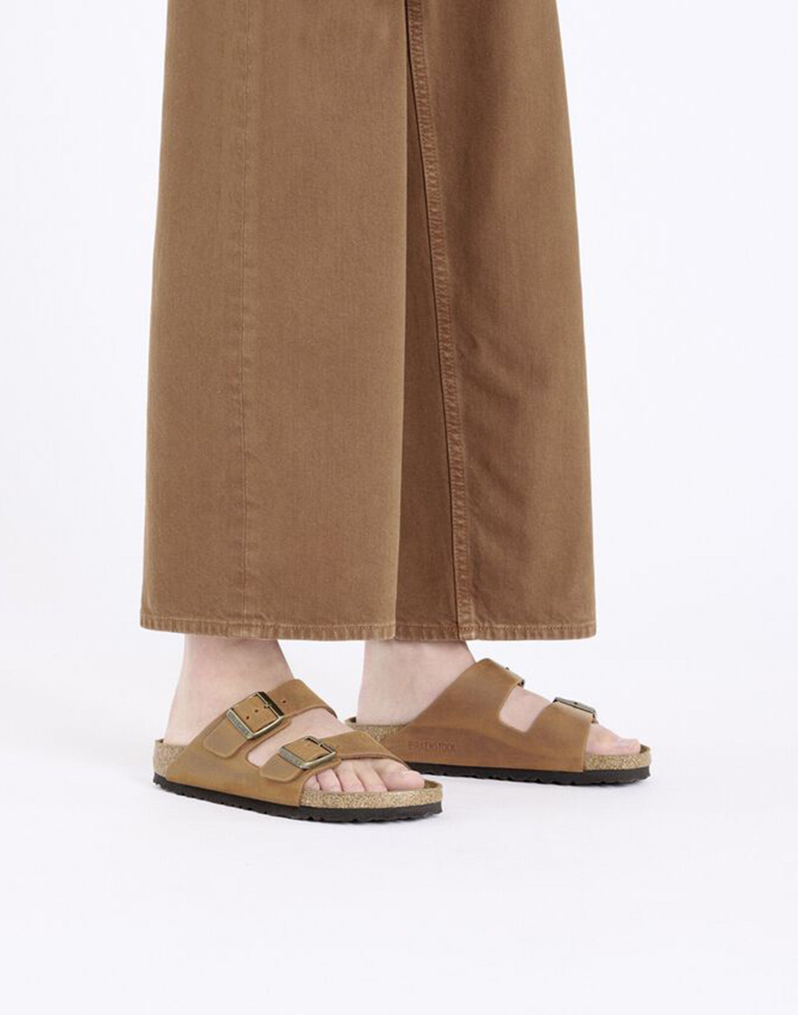 BIRKENSTOCK Sandali Arizona in Pelle Oliata Cognac