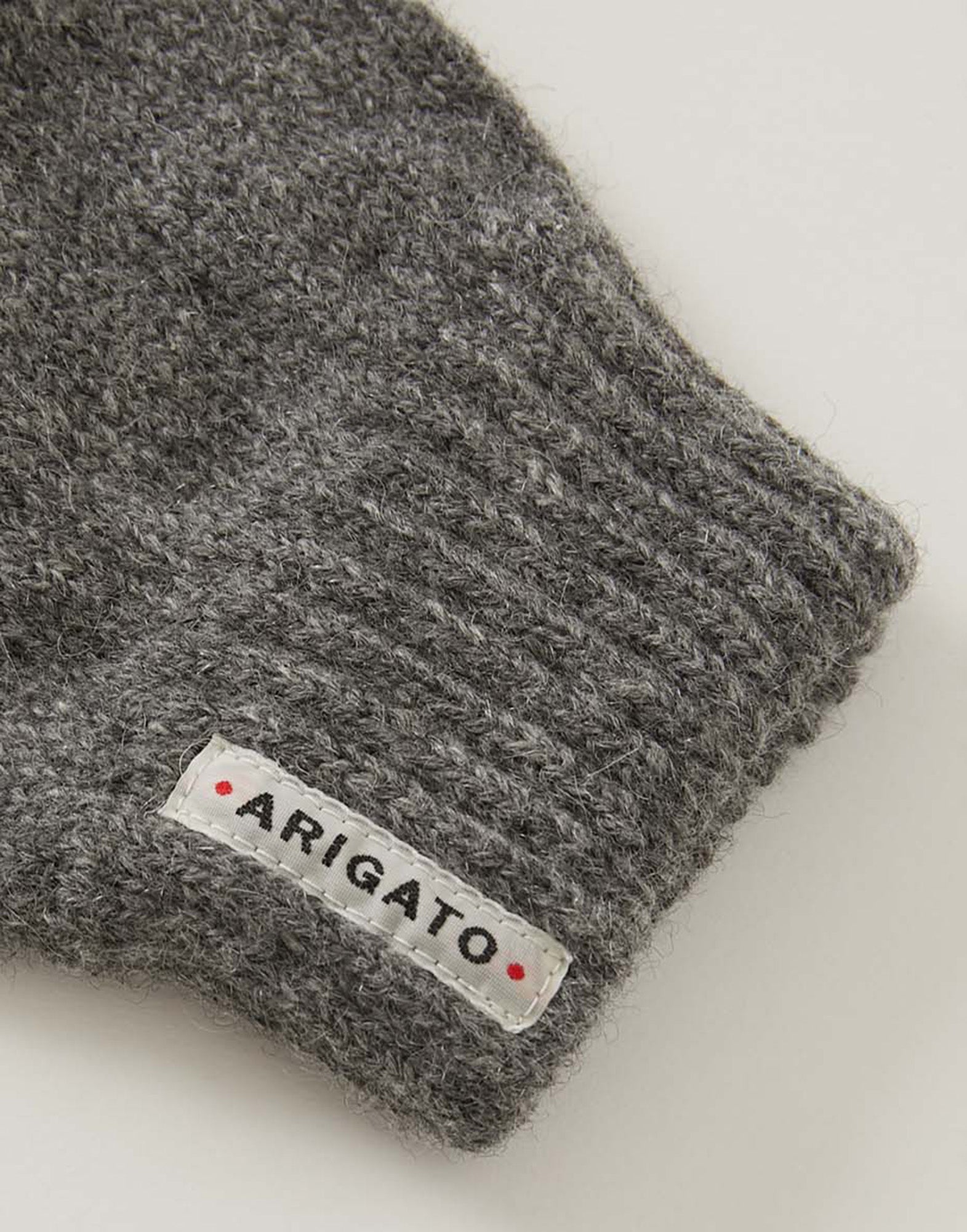 BLUE BLUE JAPAN Guanti in Cashmere Riciclato Grey