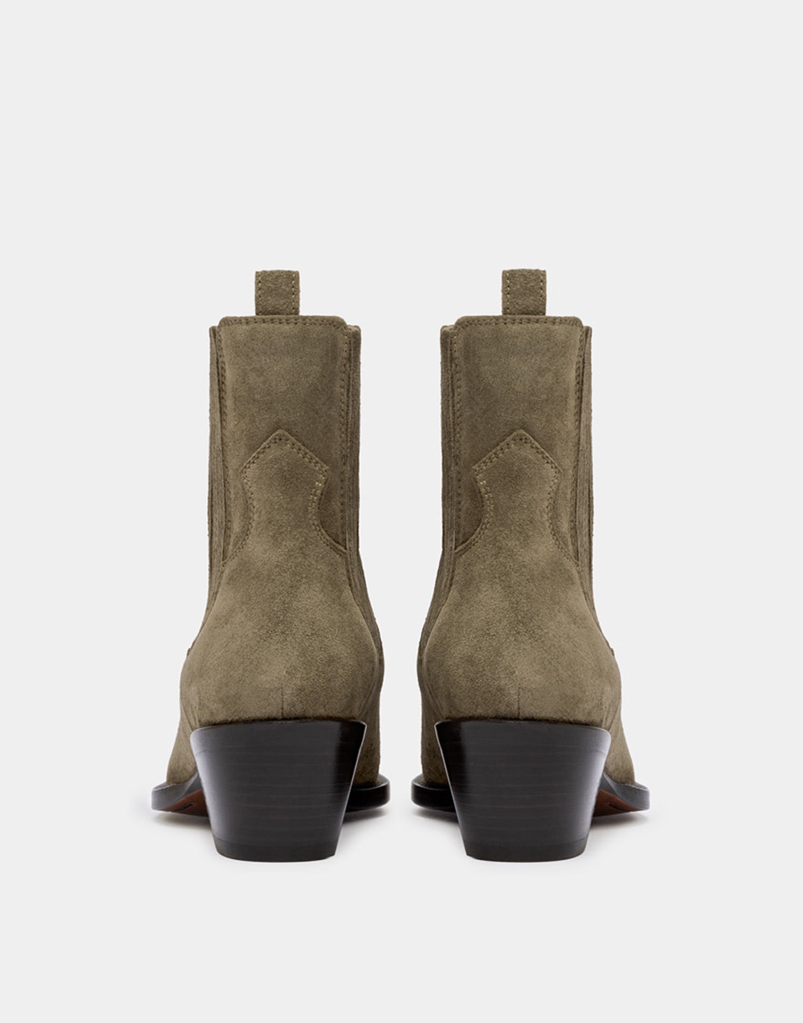 BUTTERO Stivaletto Annie in Suede Verde Bosco