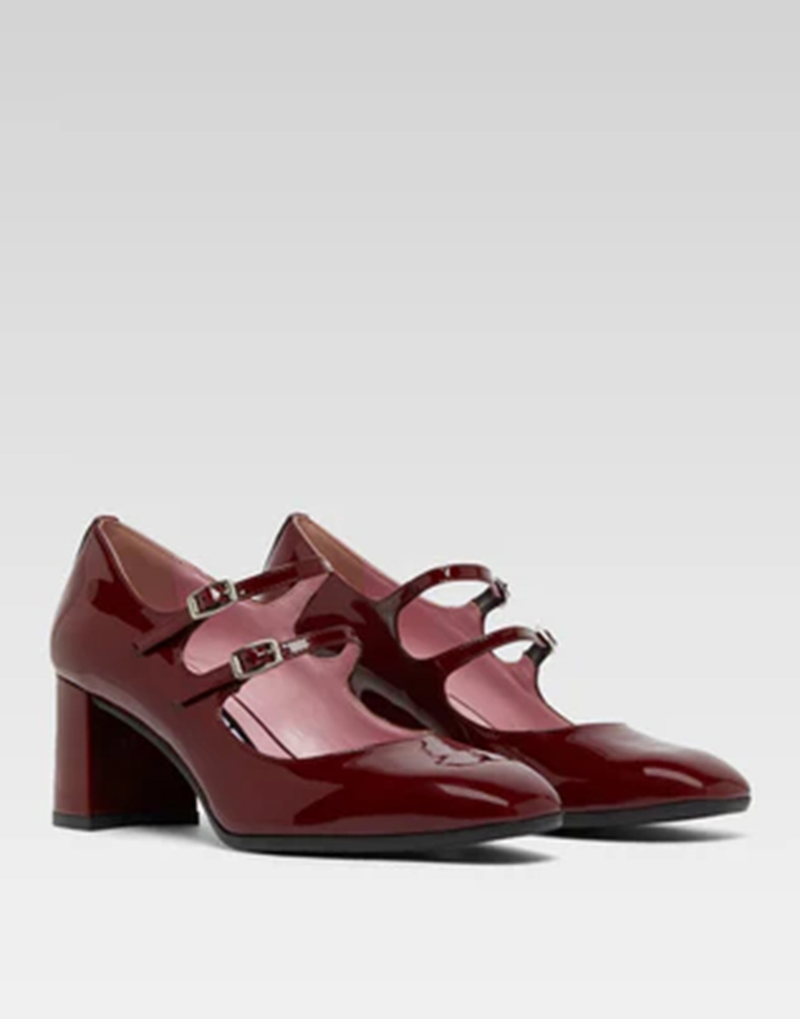 CAREL Mary Janes Alice in Vernice Bordeaux
