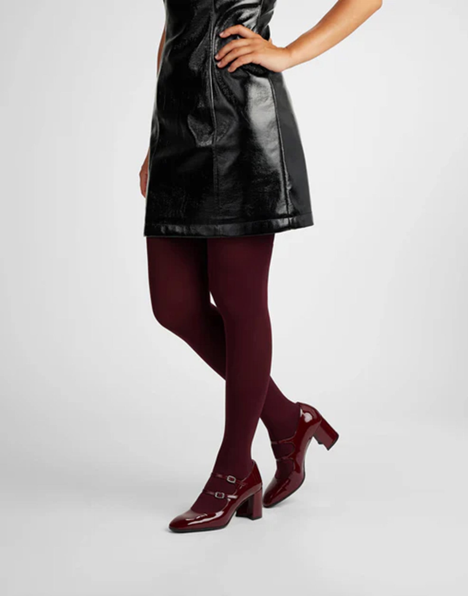 CAREL Mary Janes Alice in Vernice Bordeaux