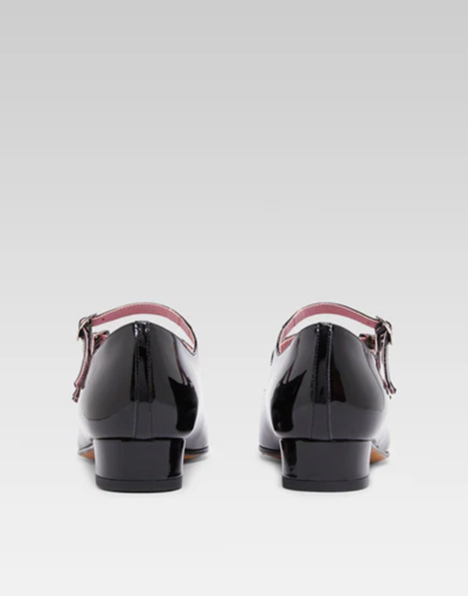 CAREL Ballerine Mary Jane Ariana in Vernice Nera