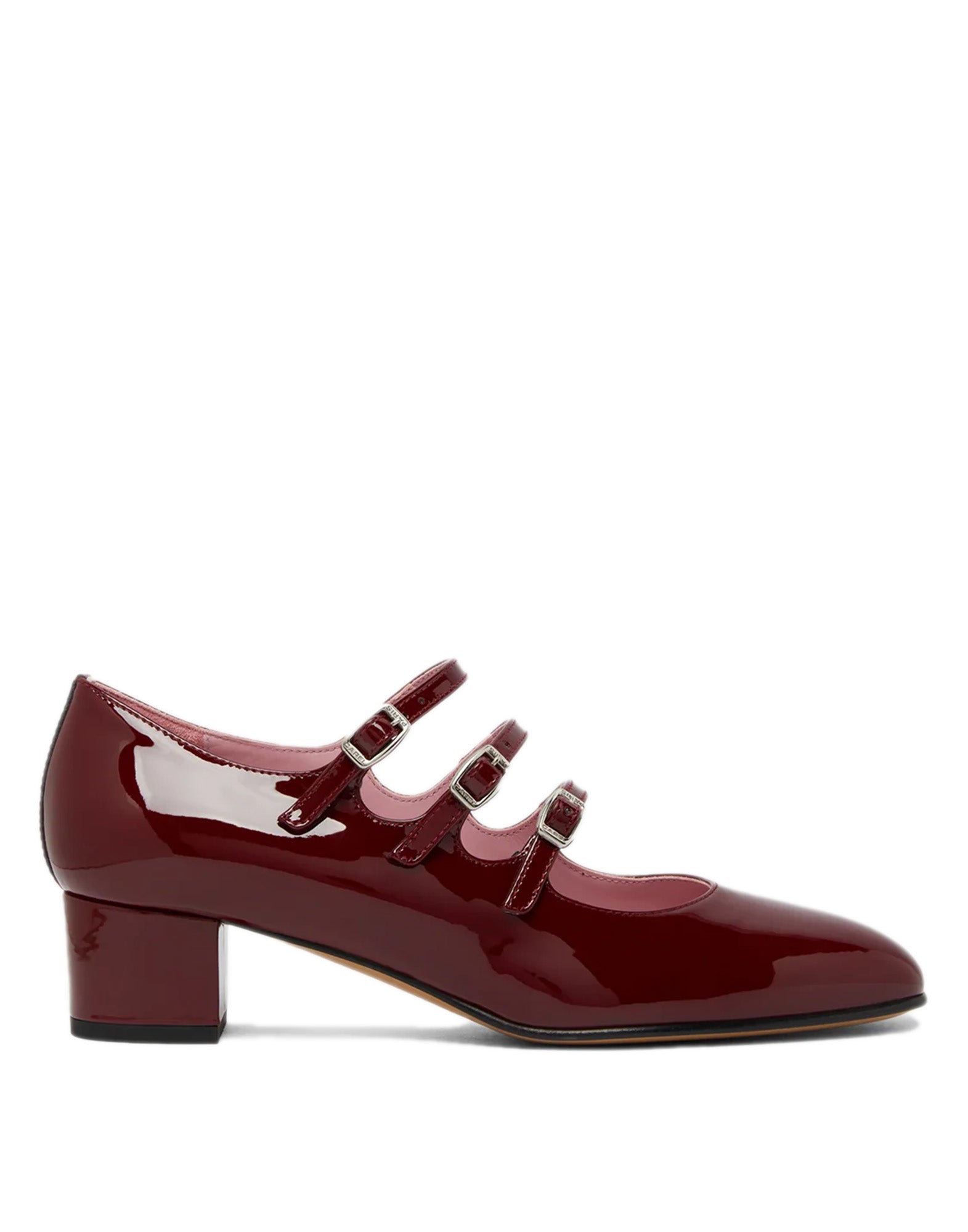 CAREL Mary Jane Kina in Vernice Bordeaux