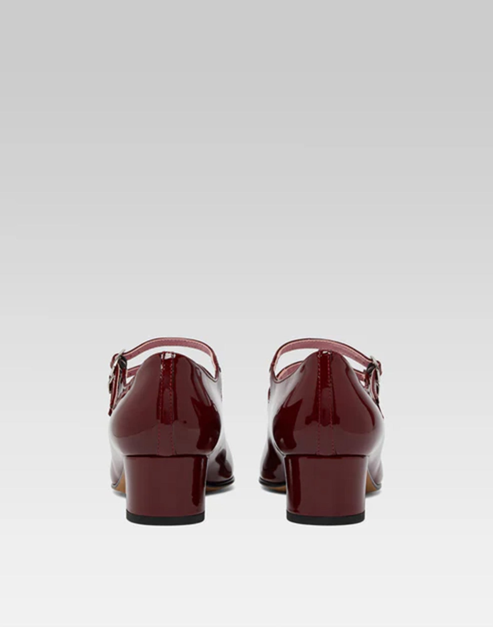 CAREL Mary Jane Kina in Vernice Bordeaux
