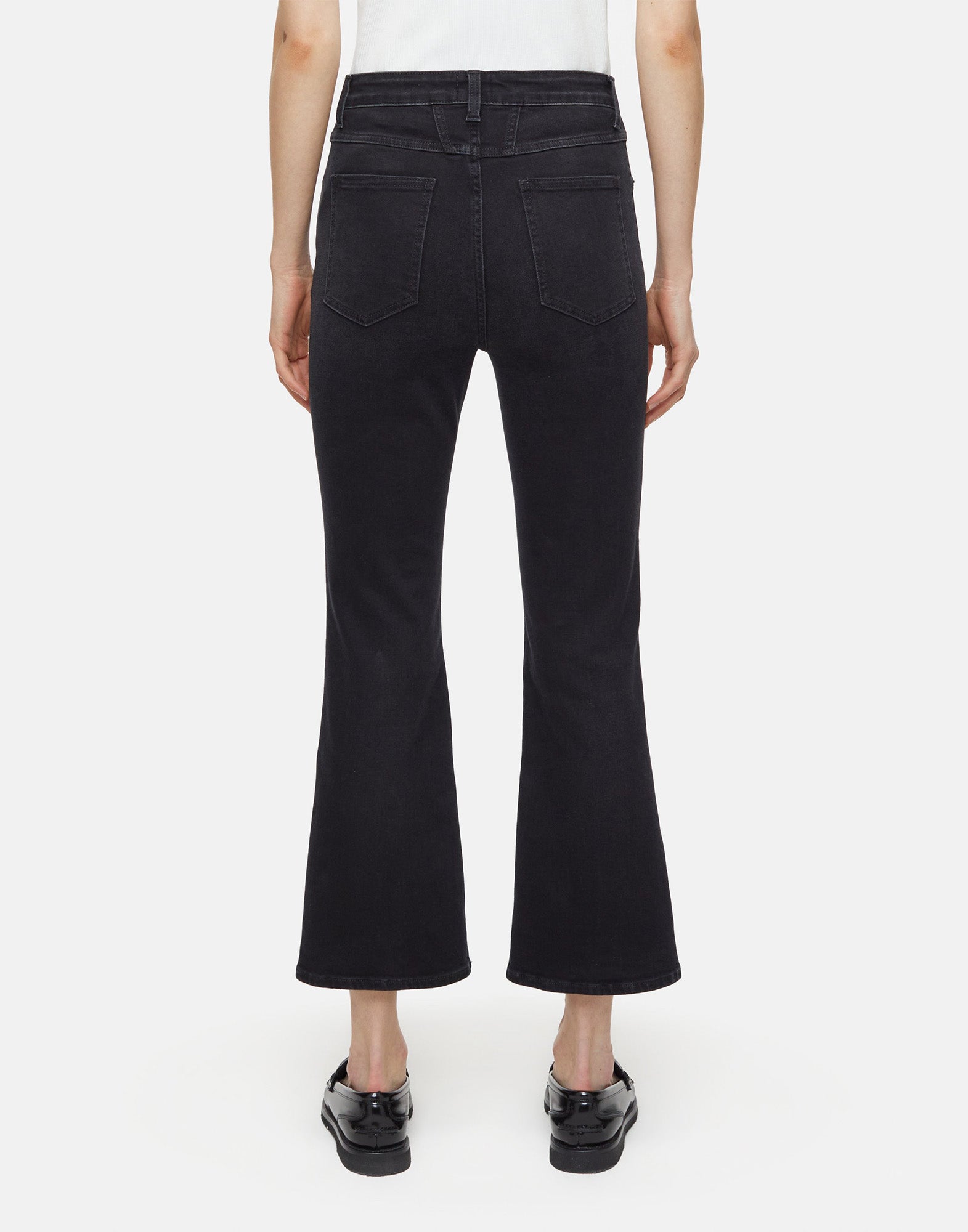 CLOSED Jeans Flared Hi-Sun Grigio Scuro