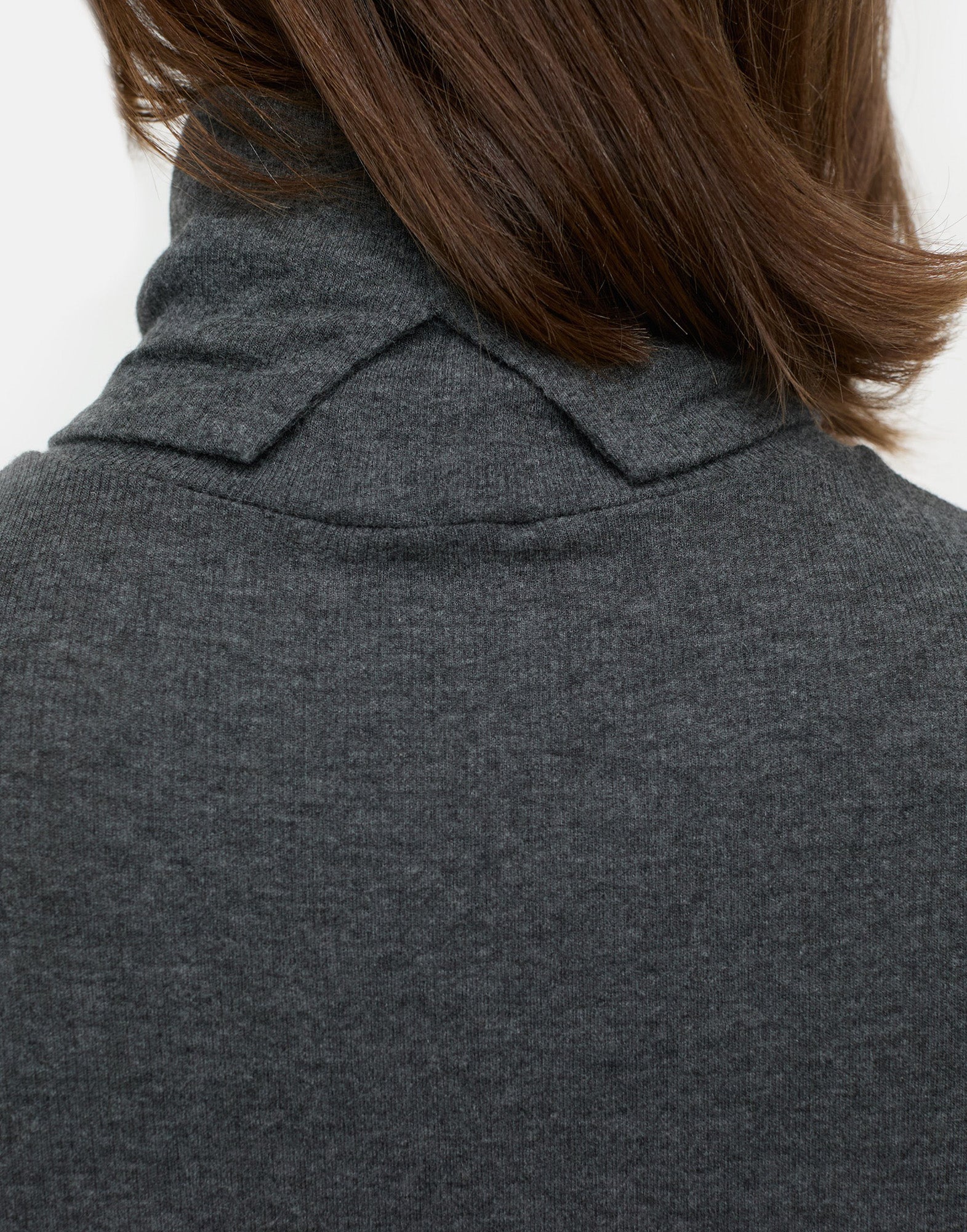 CLOSED Dolcevita in Misto Lana Grigio Scuro Melange