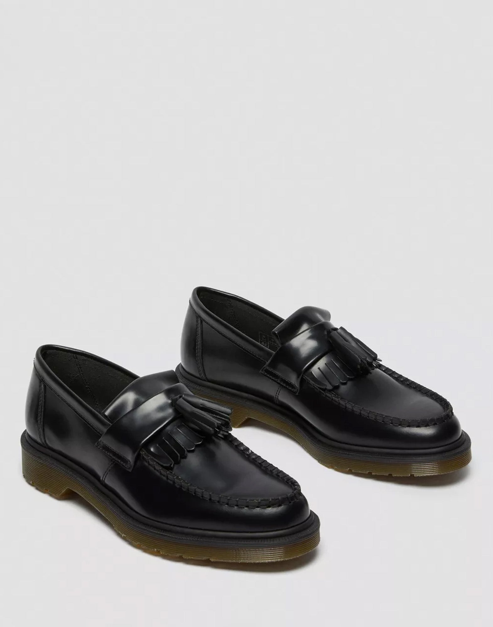 DR. MARTENS Mocassini Adrian con Nappe in Pelle Smooth Black