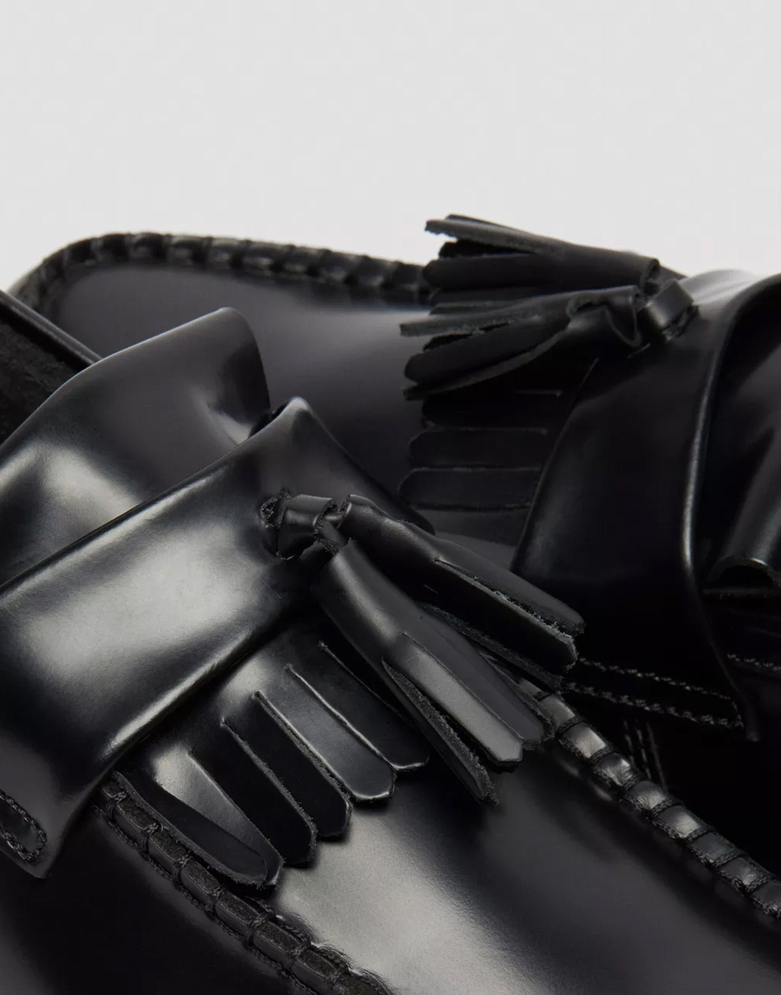 DR. MARTENS Mocassini Adrian con Nappe in Pelle Smooth Black