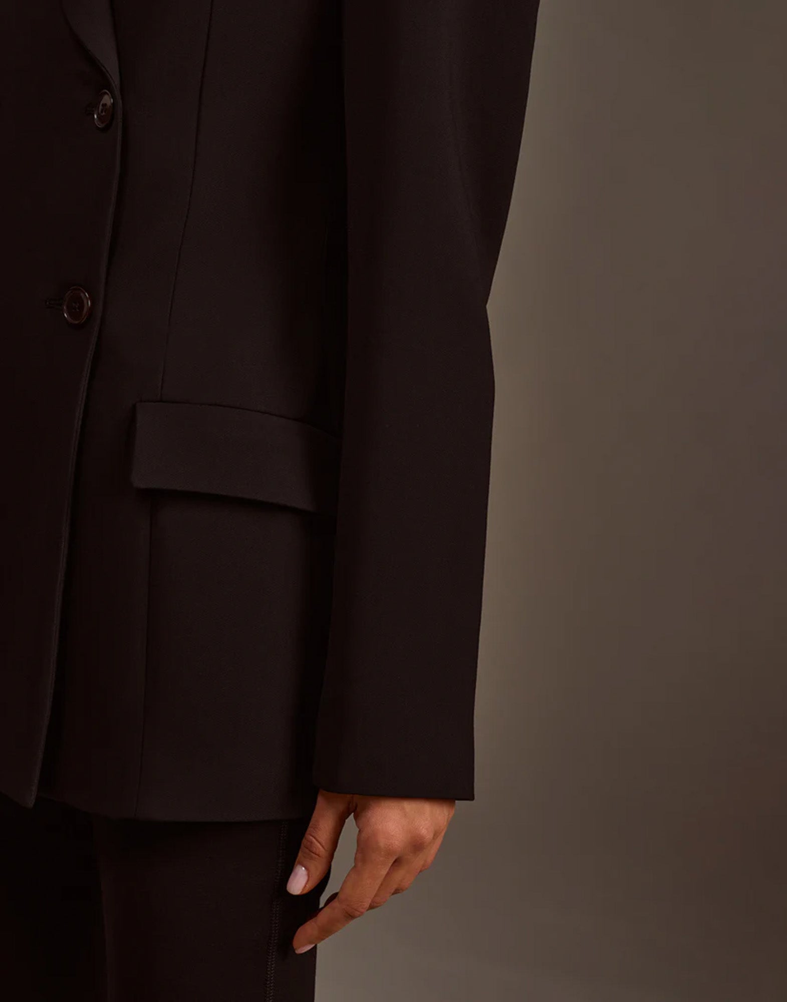 ERIKA CAVALLINI Giacca in Cady Mia Nera