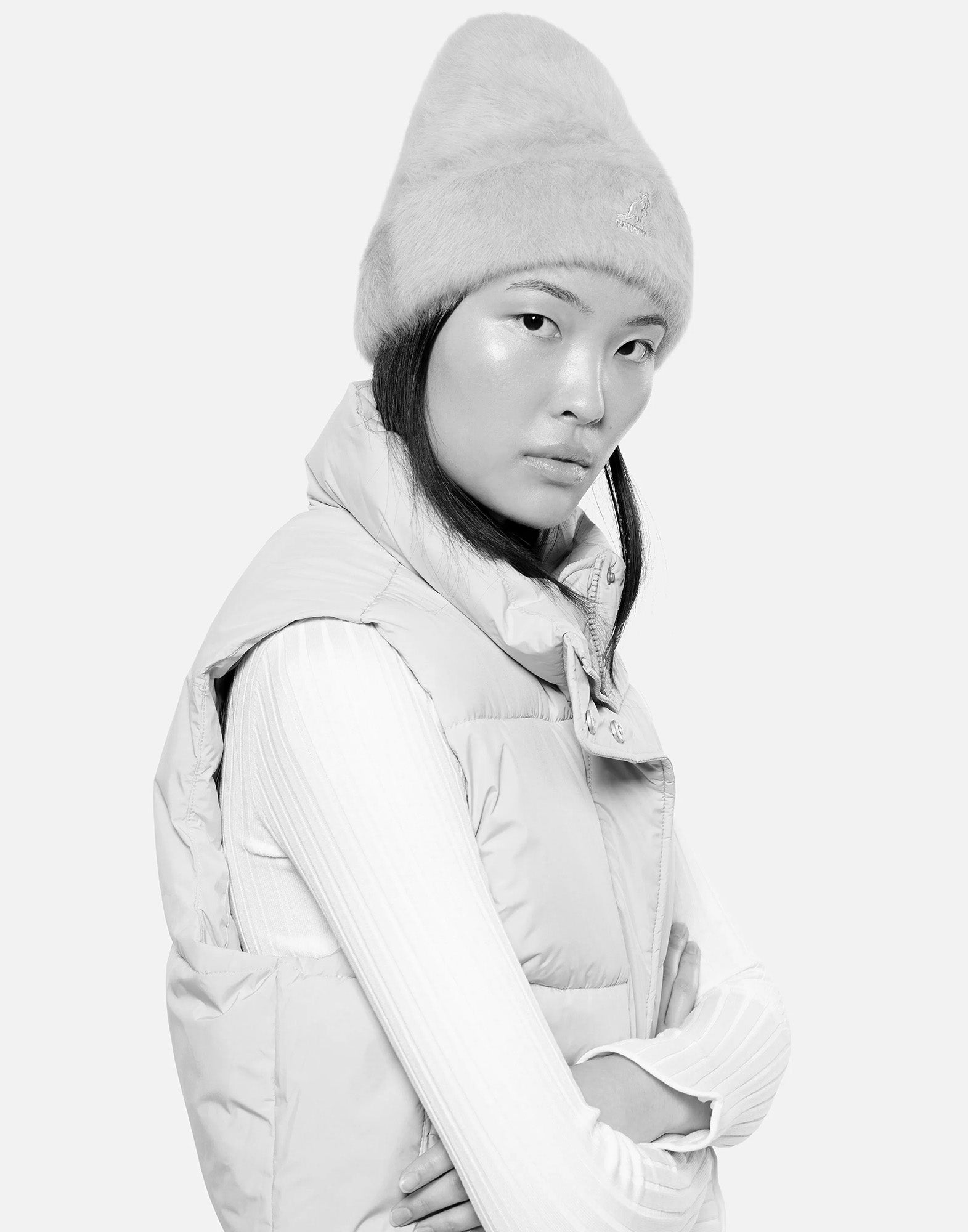 KANGOL Berretto Furgora Cuff Beanie Ivory