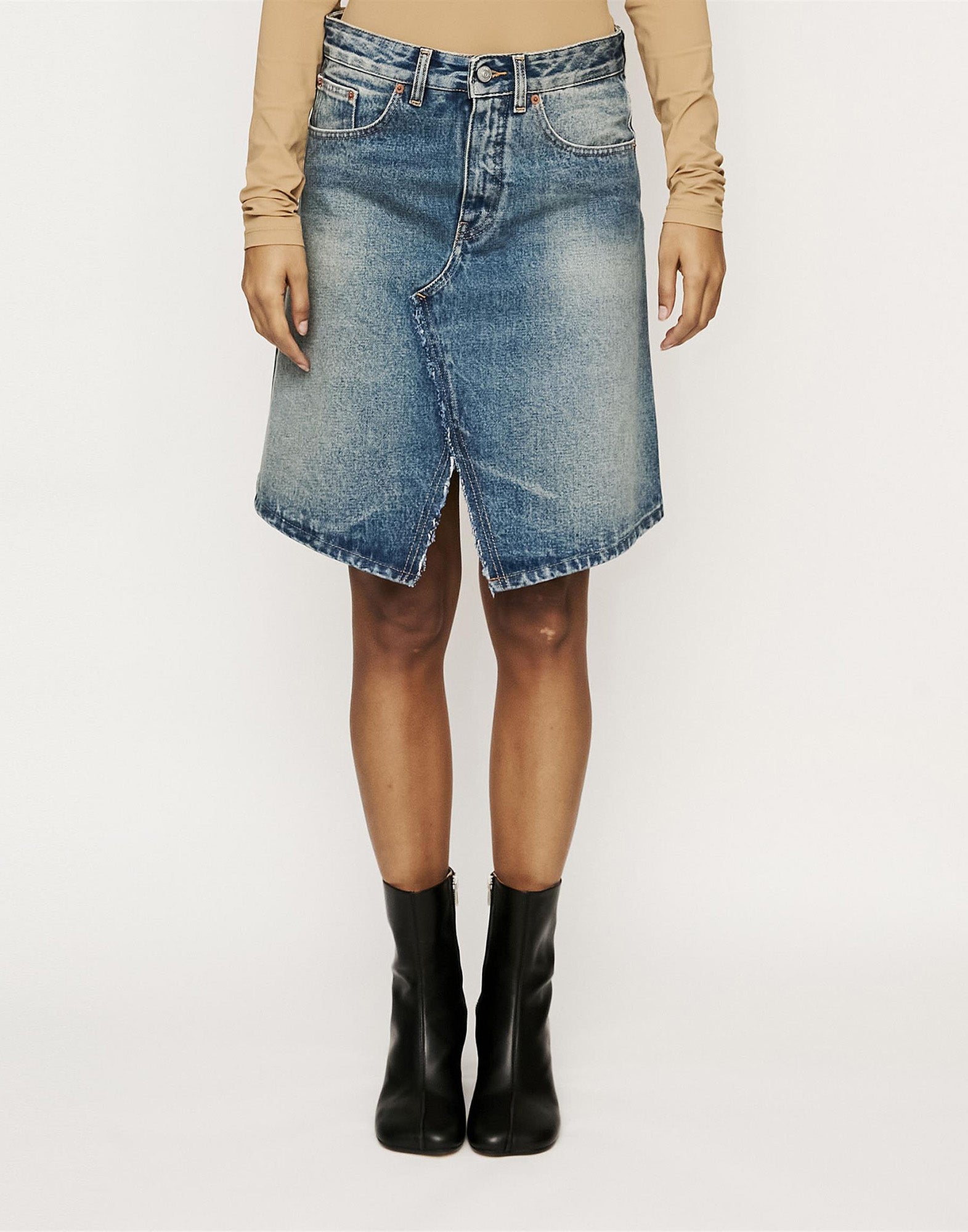 MM6 MAISON MARGIELA Gonna Midi di Jeans